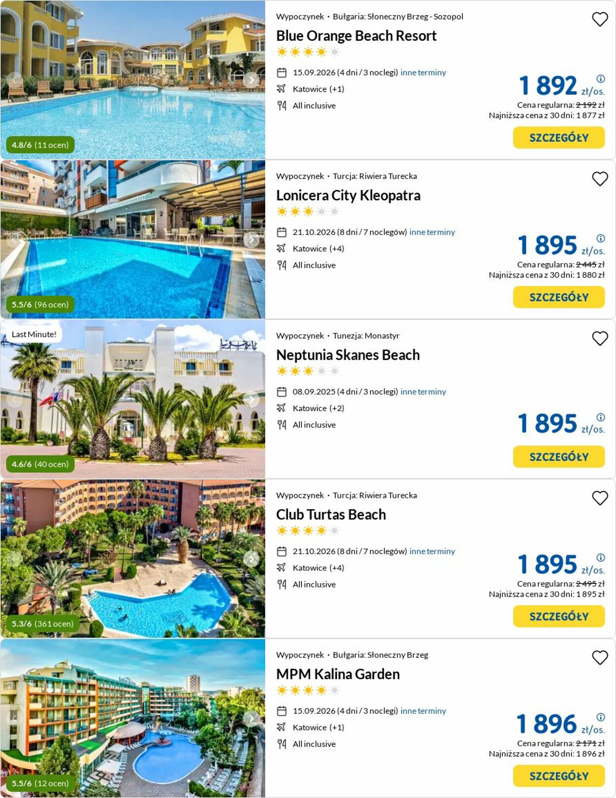 Gazetka Rainbow Tours 01.09.2025 - 10.09.2025
