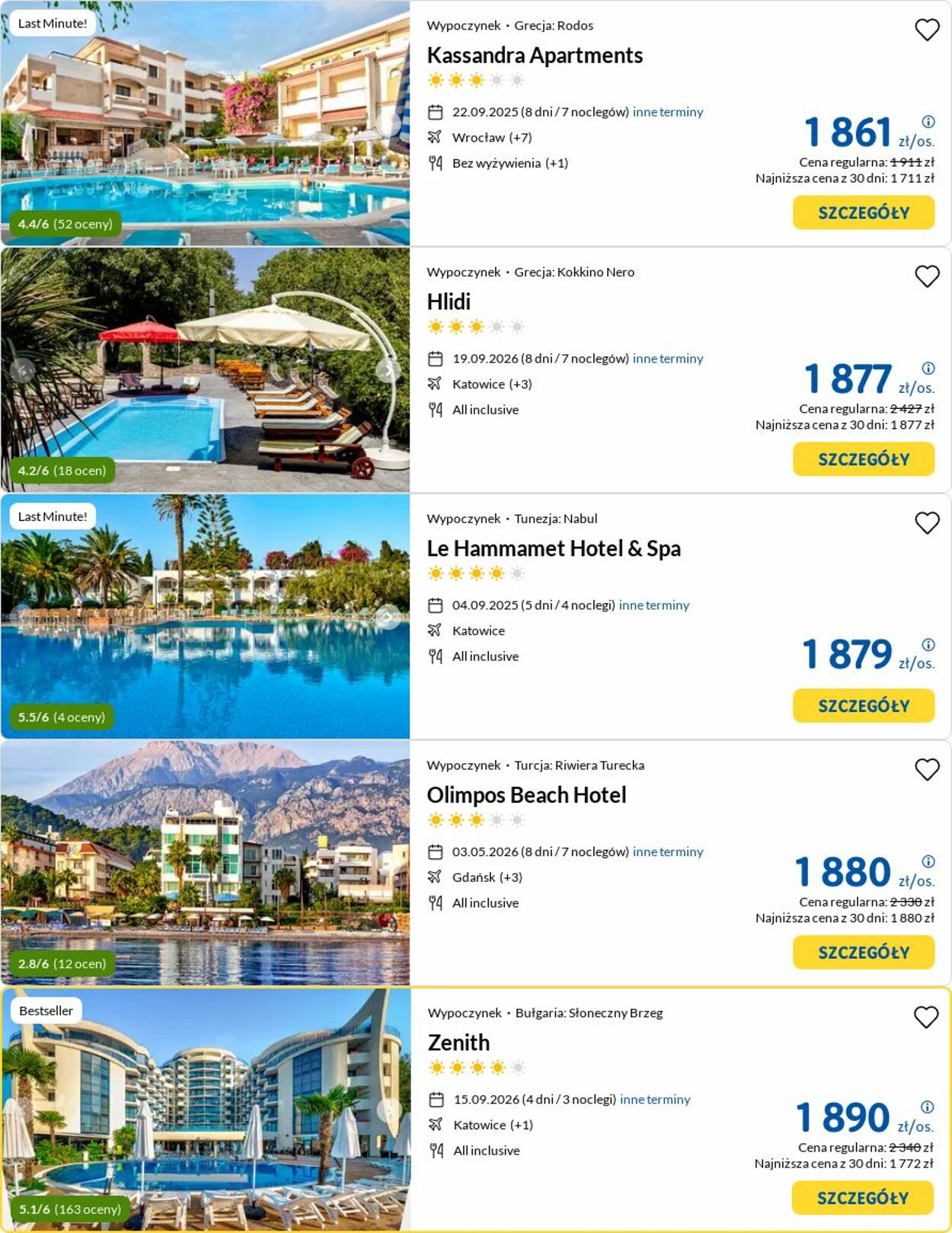 Gazetka Rainbow Tours 01.09.2025 - 10.09.2025