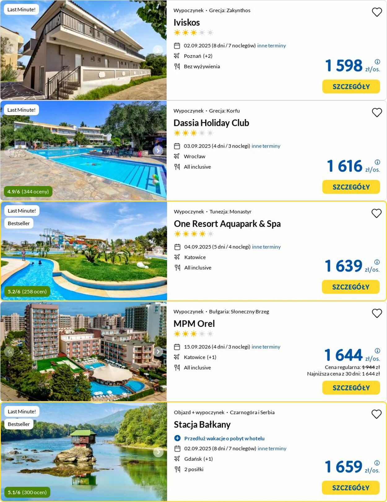 Gazetka Rainbow Tours 01.09.2025 - 10.09.2025