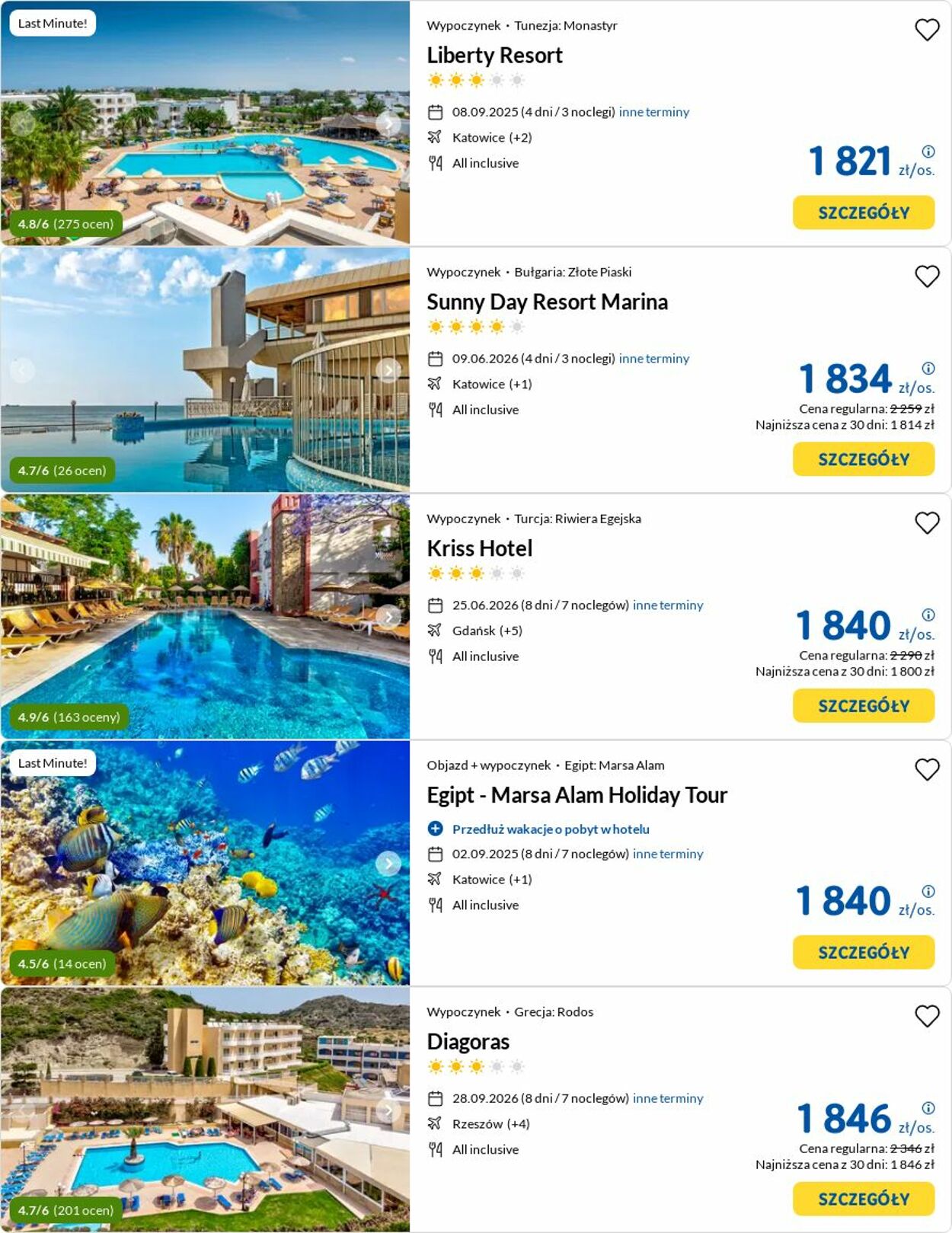 Gazetka Rainbow Tours 01.09.2025 - 10.09.2025