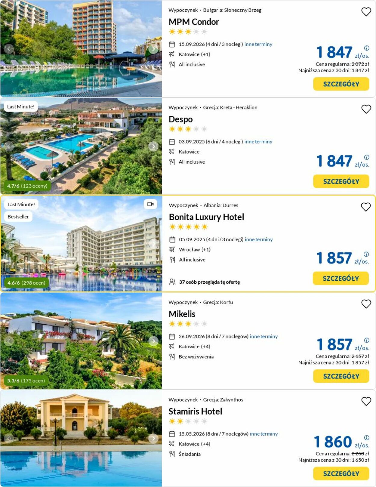 Gazetka Rainbow Tours 01.09.2025 - 10.09.2025