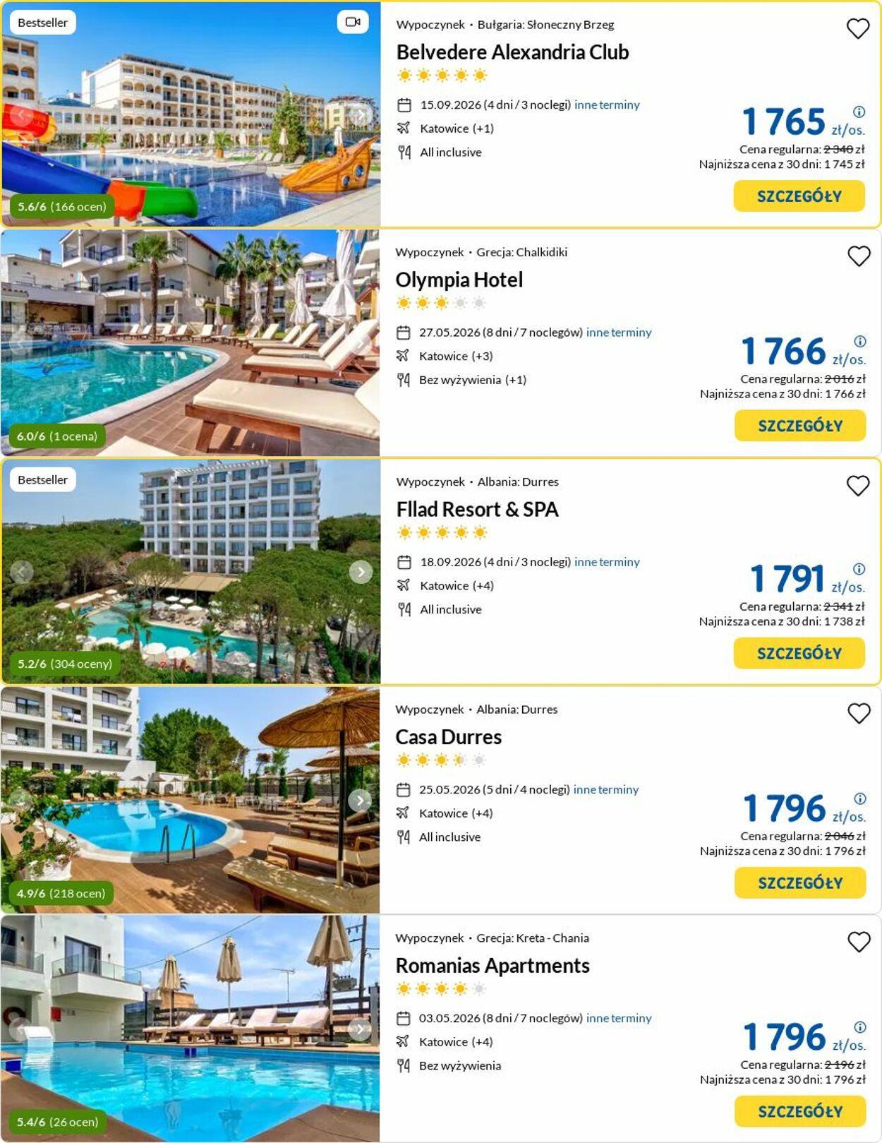 Gazetka Rainbow Tours 01.09.2025 - 10.09.2025
