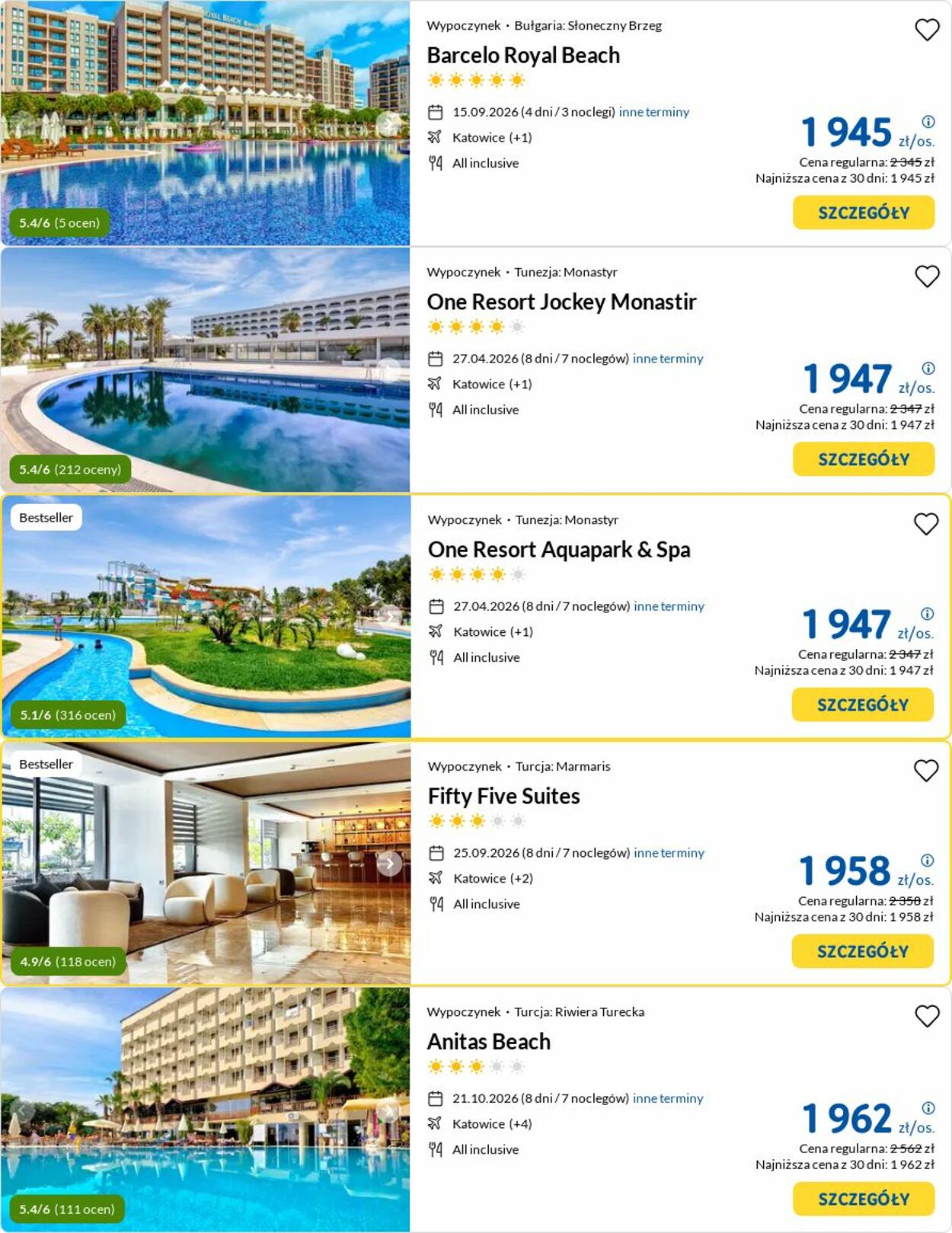 Gazetka Rainbow Tours 17.11.2025 - 26.11.2025