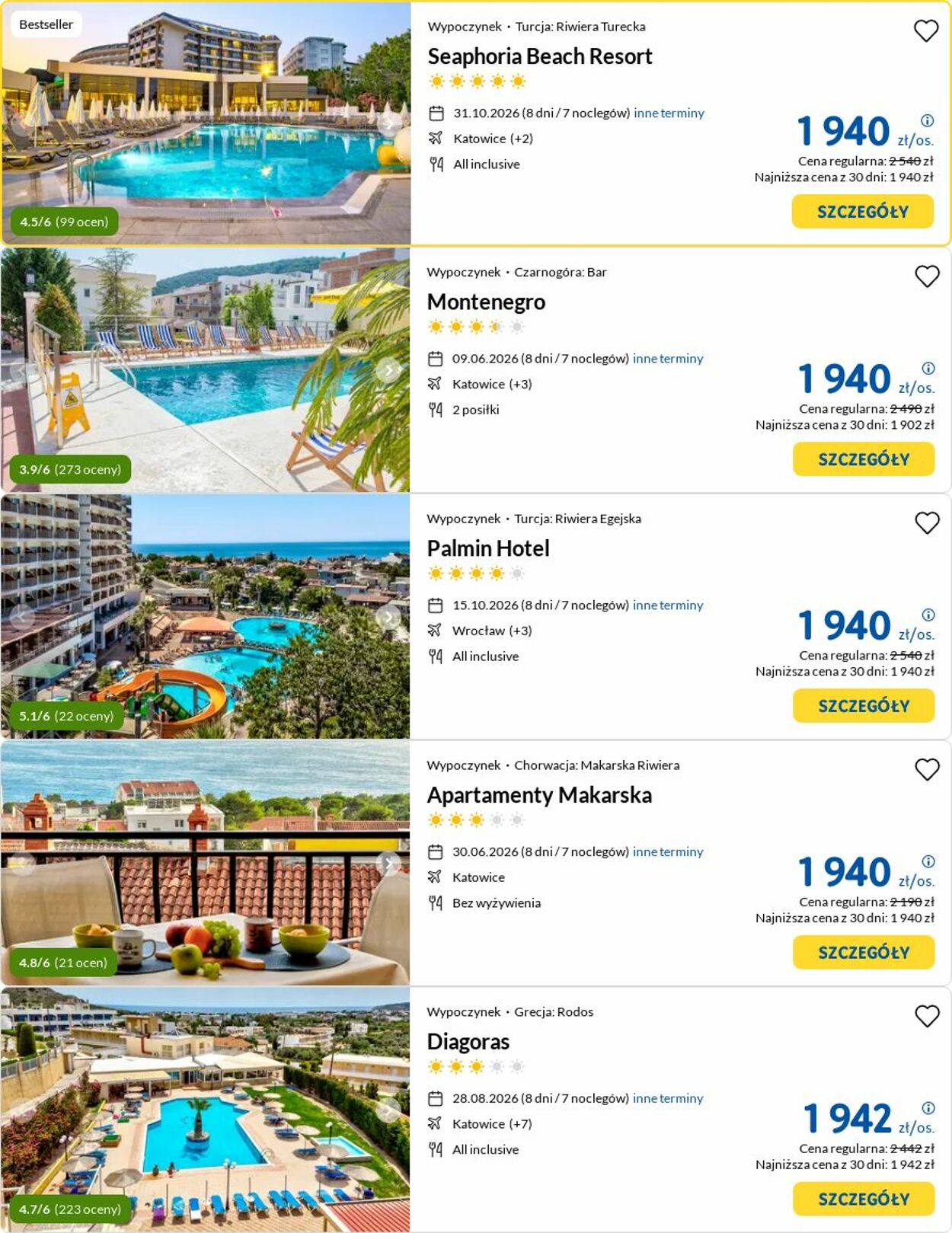 Gazetka Rainbow Tours 17.11.2025 - 26.11.2025