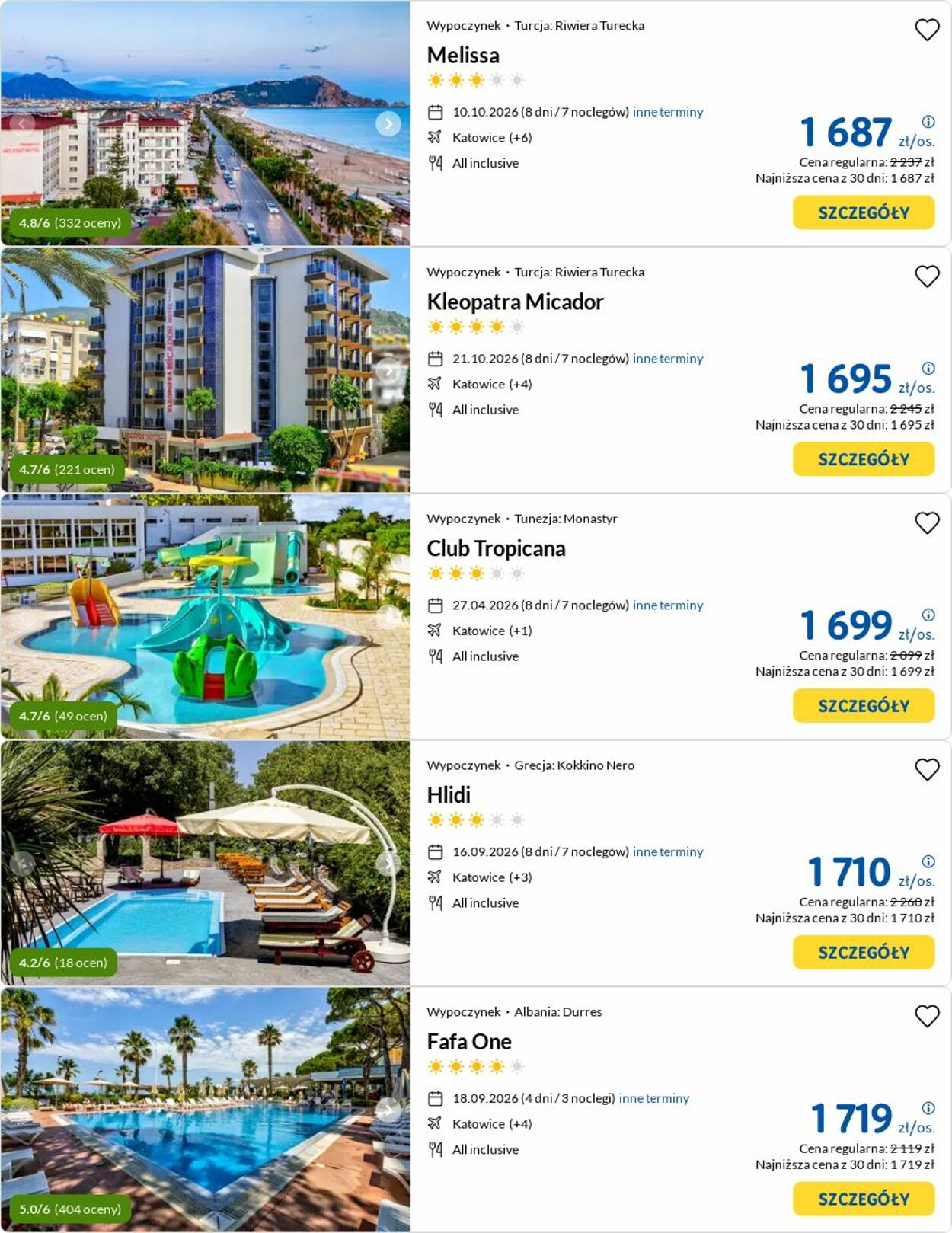 Gazetka Rainbow Tours 17.11.2025 - 26.11.2025