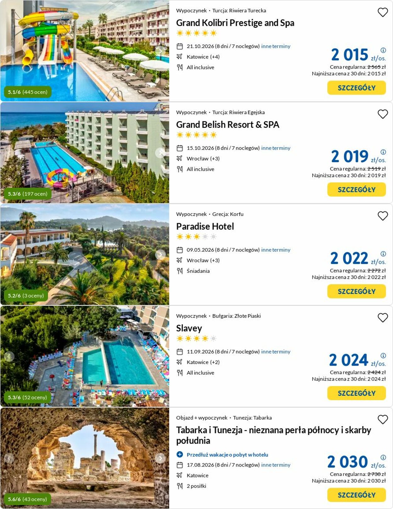Gazetka Rainbow Tours 17.11.2025 - 26.11.2025