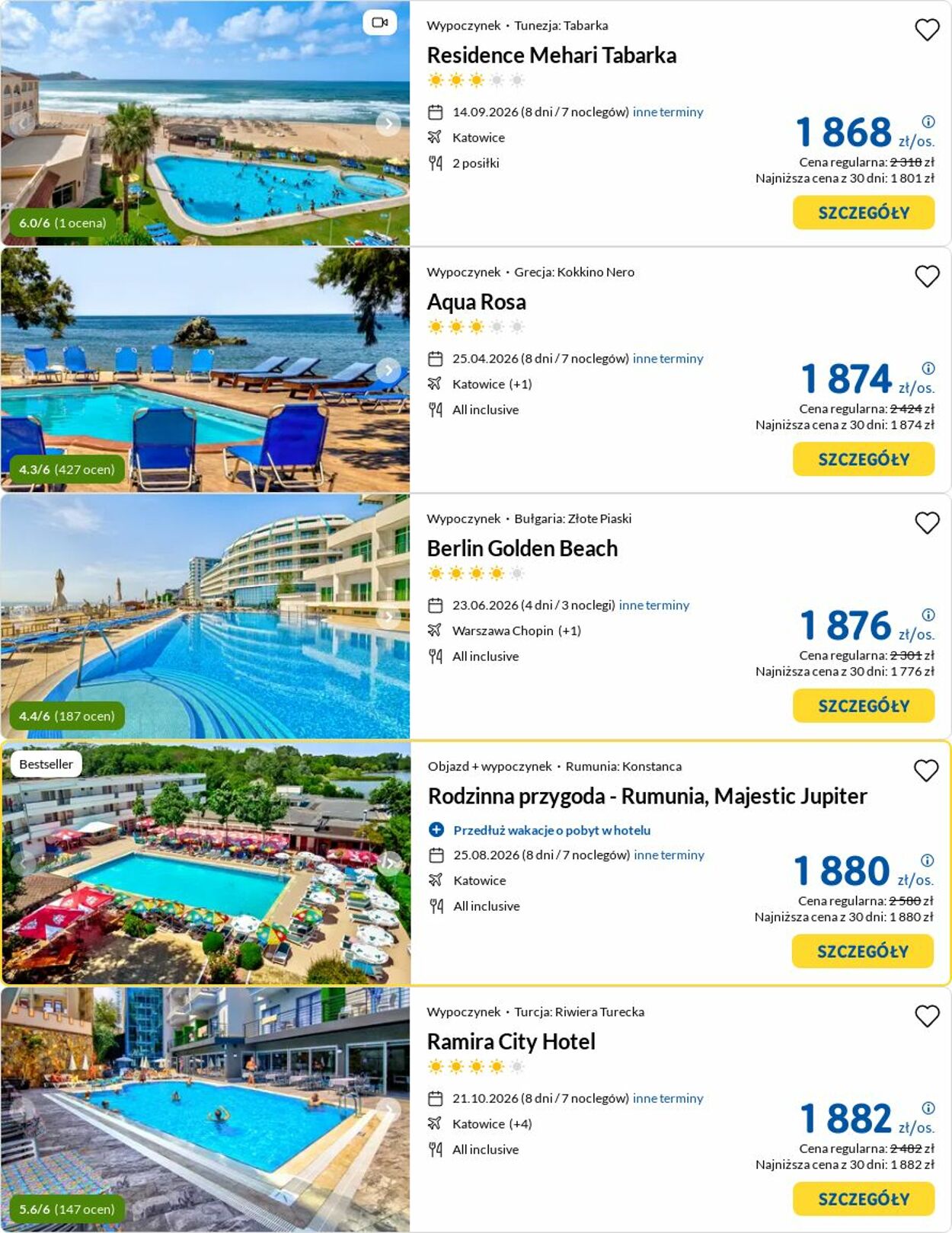 Gazetka Rainbow Tours 17.11.2025 - 26.11.2025