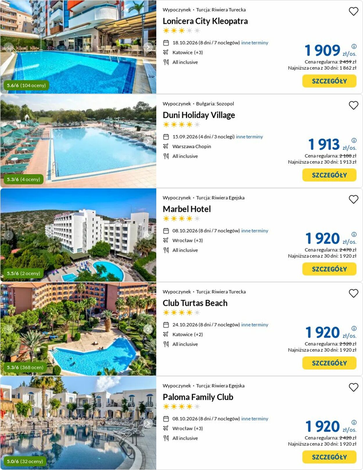 Gazetka Rainbow Tours 29.09.2025 - 08.10.2025