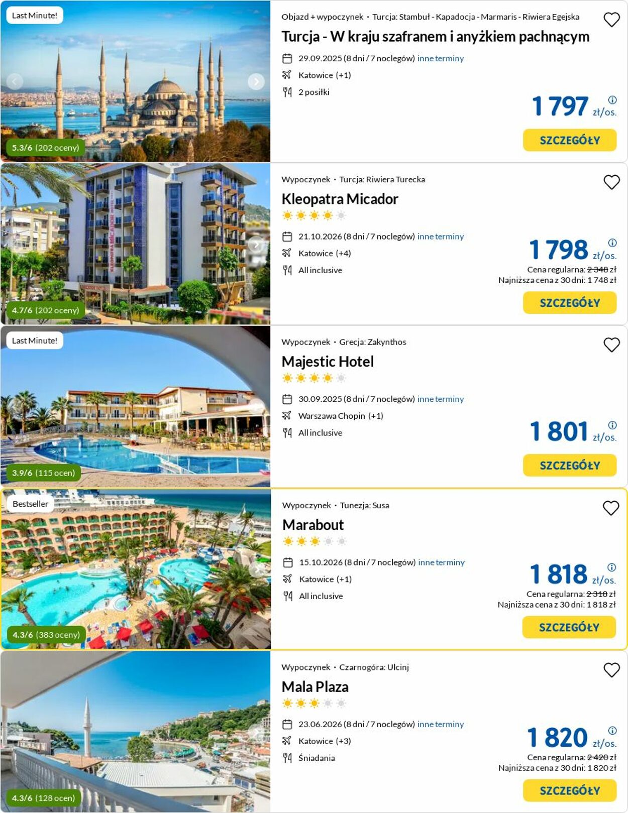 Gazetka Rainbow Tours 29.09.2025 - 08.10.2025