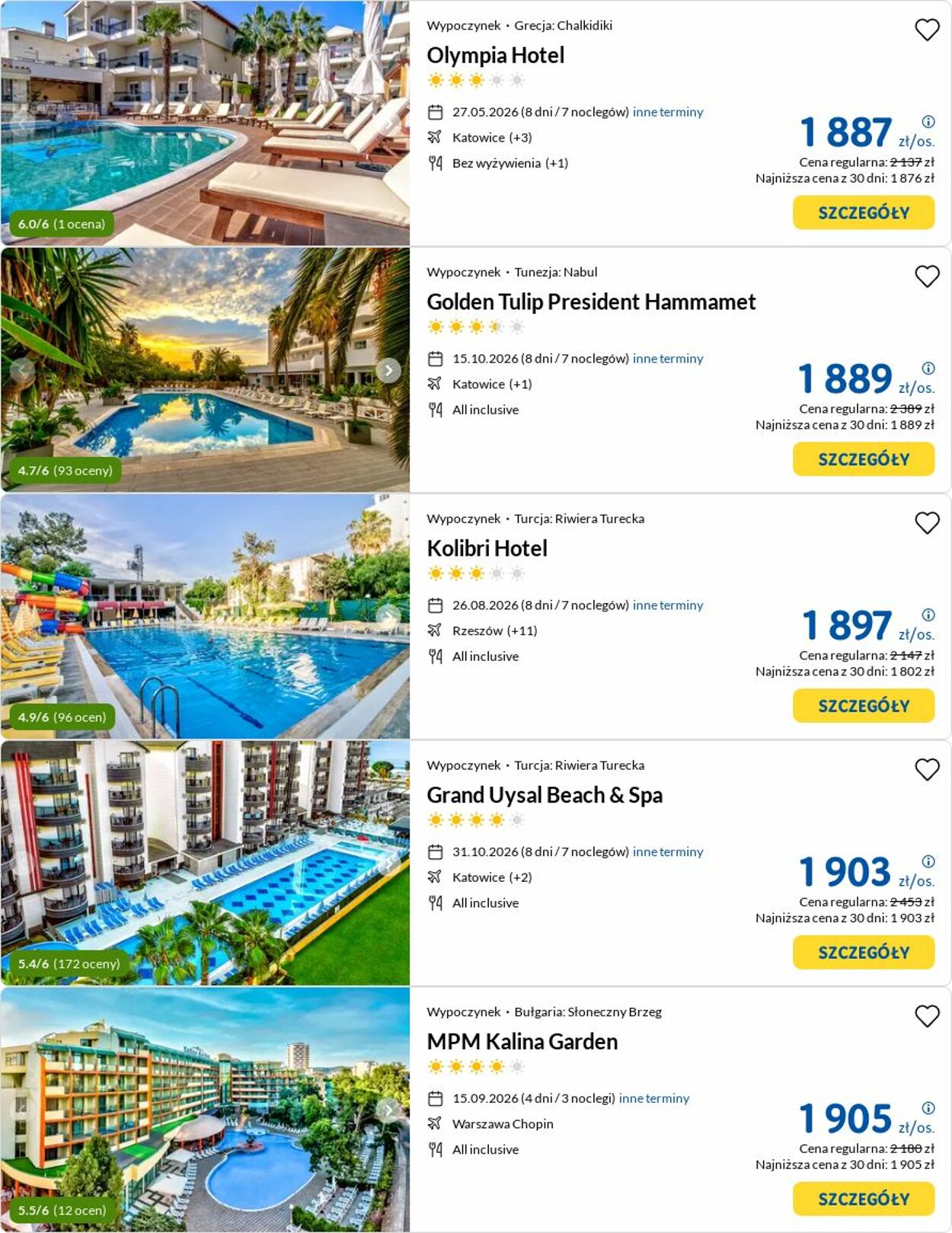 Gazetka Rainbow Tours 29.09.2025 - 08.10.2025