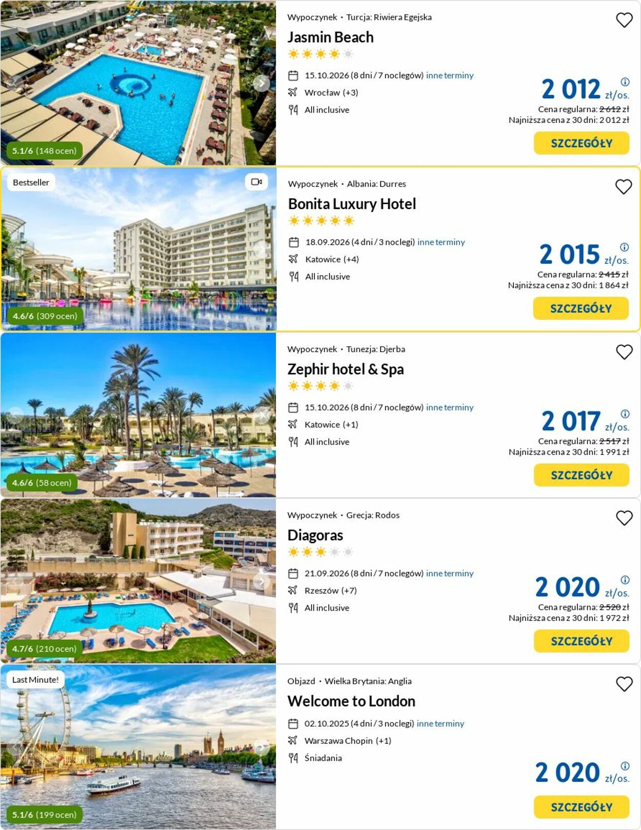 Gazetka Rainbow Tours 29.09.2025 - 08.10.2025