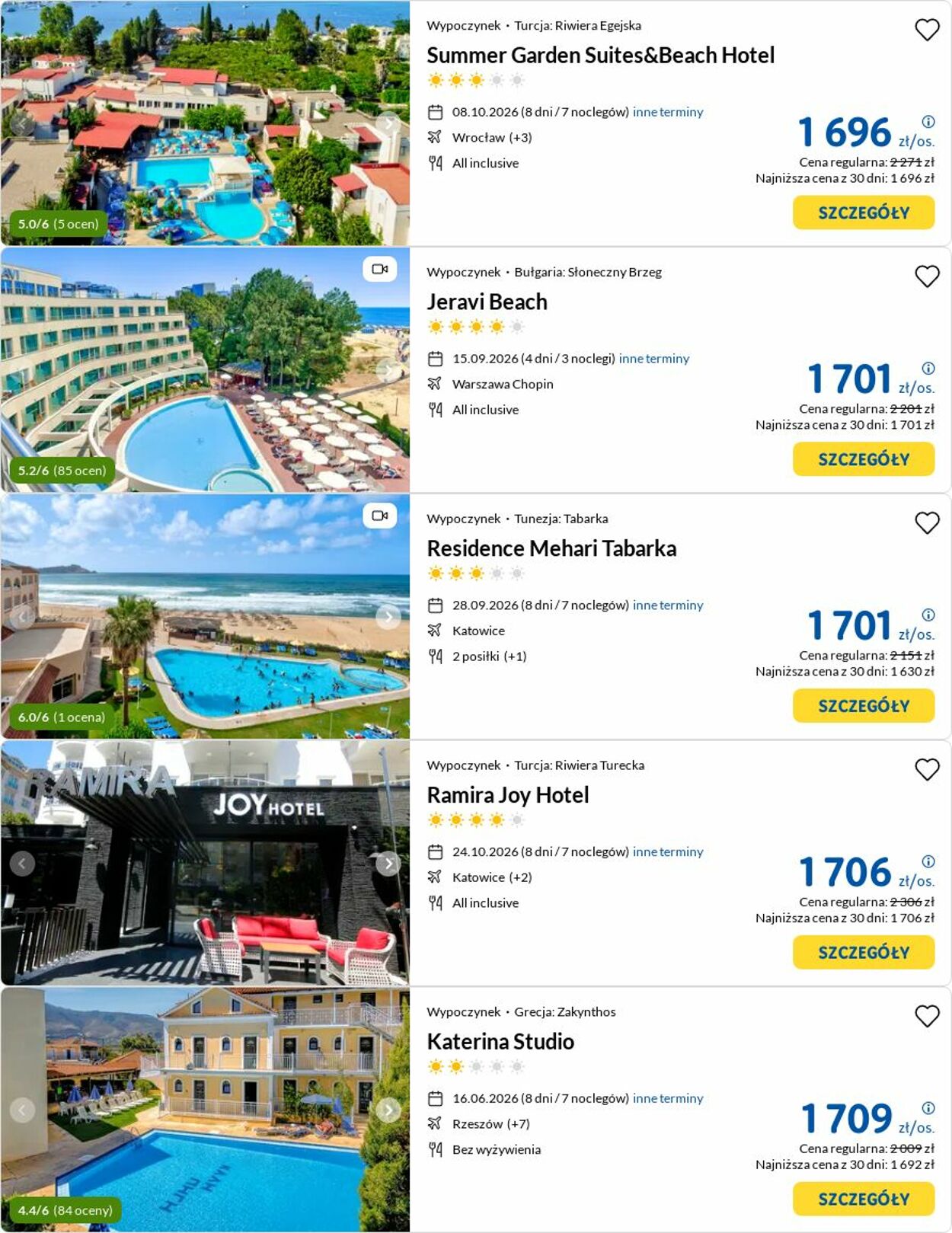 Gazetka Rainbow Tours 29.09.2025 - 08.10.2025
