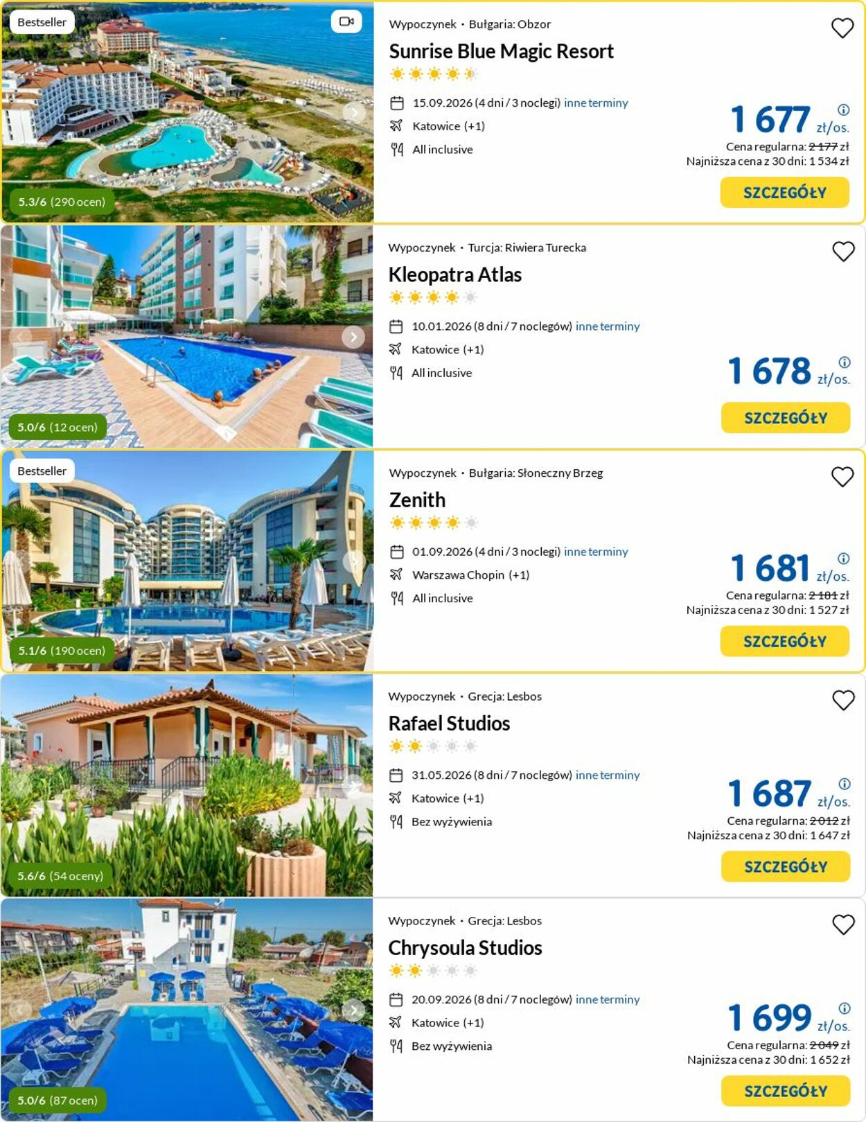 Gazetka Rainbow Tours 03.11.2025 - 12.11.2025