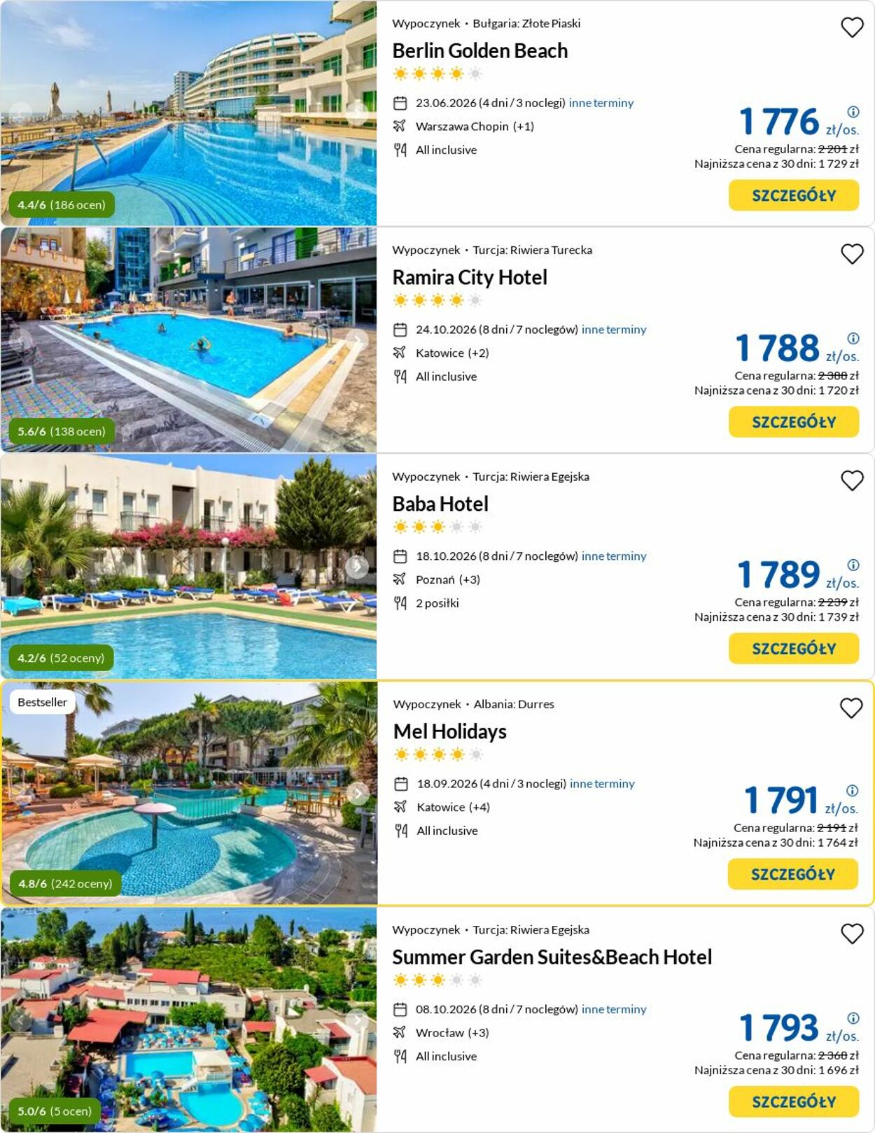 Gazetka Rainbow Tours 03.11.2025 - 12.11.2025