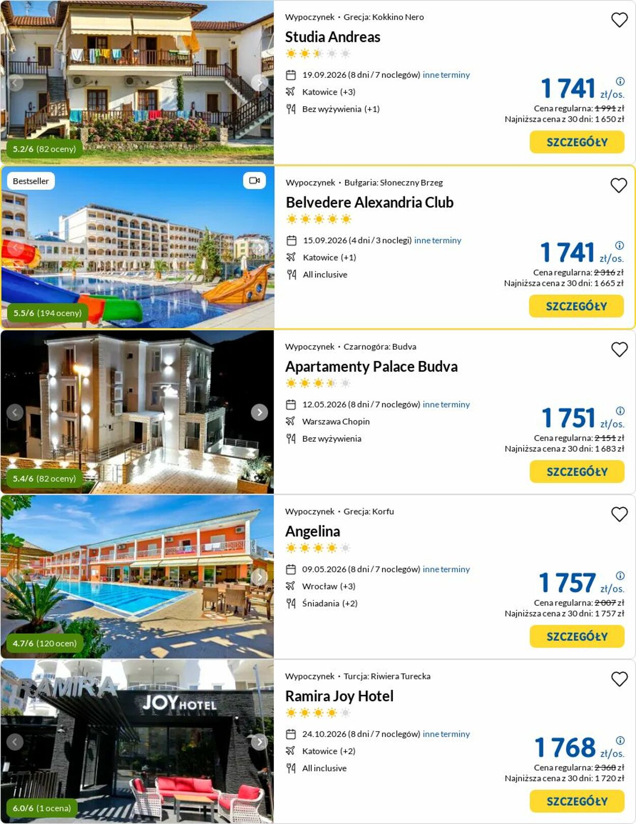 Gazetka Rainbow Tours 03.11.2025 - 12.11.2025