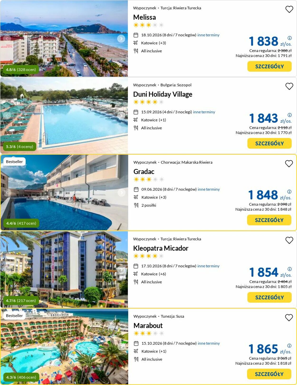 Gazetka Rainbow Tours 03.11.2025 - 12.11.2025