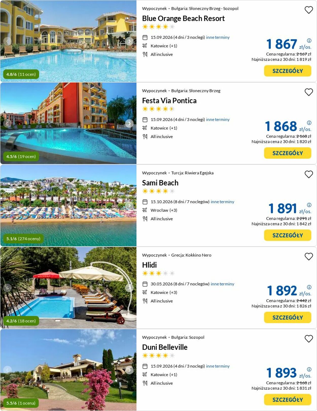 Gazetka Rainbow Tours 03.11.2025 - 12.11.2025