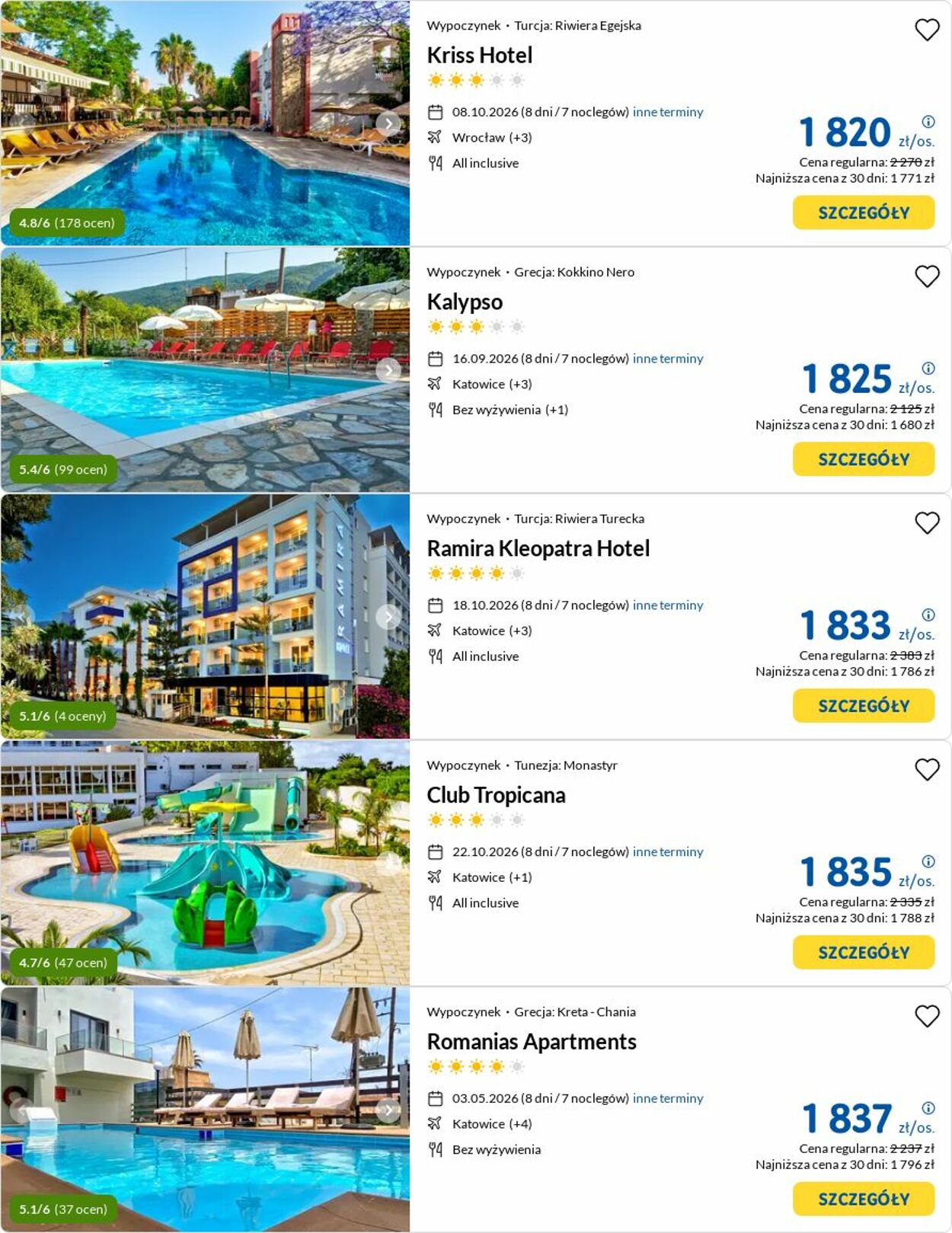 Gazetka Rainbow Tours 03.11.2025 - 12.11.2025