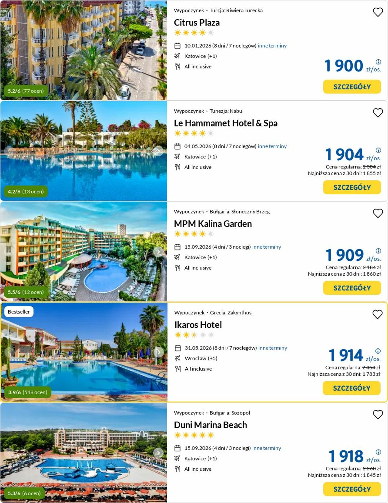 Gazetka Rainbow Tours 03.11.2025 - 12.11.2025