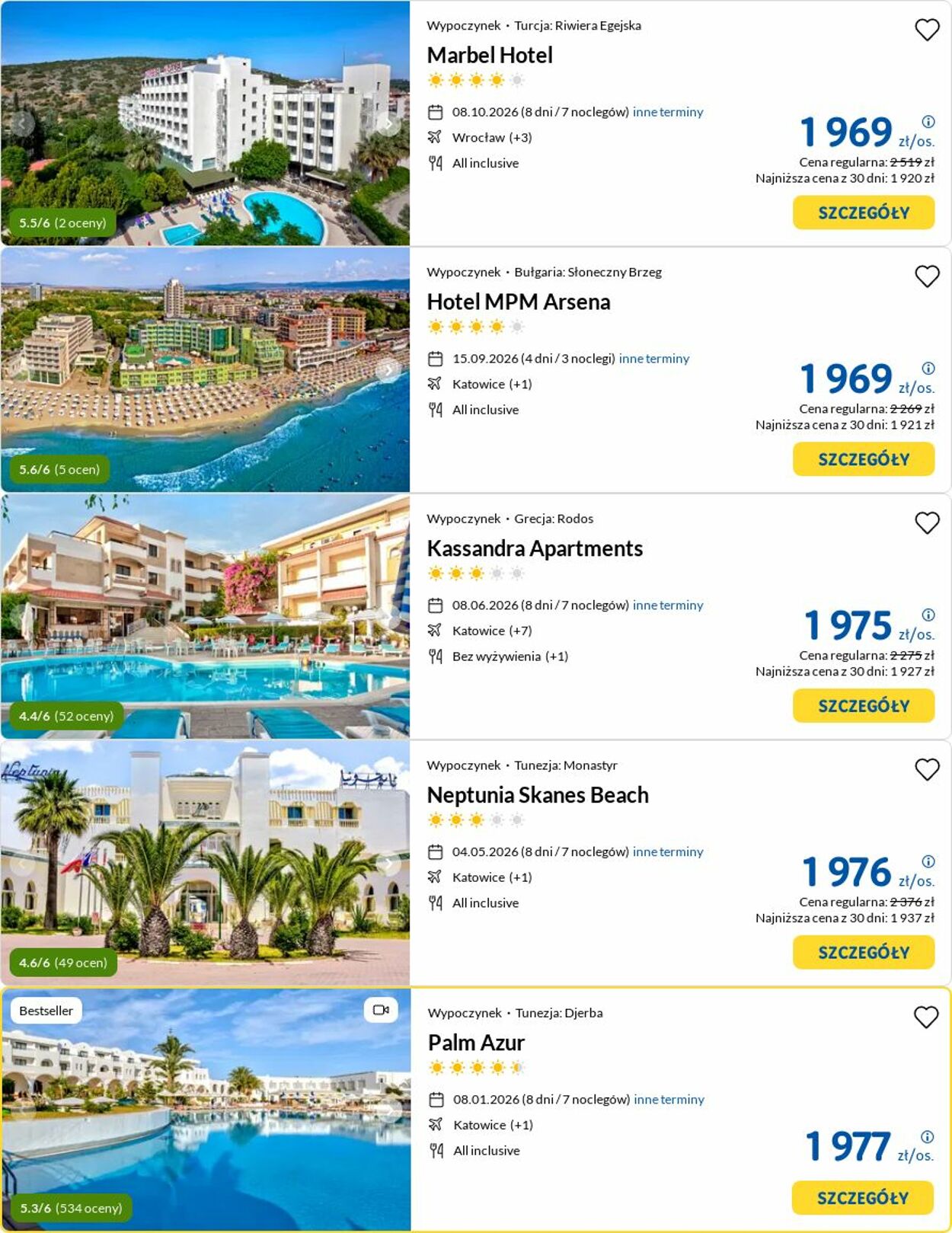 Gazetka Rainbow Tours 03.11.2025 - 12.11.2025