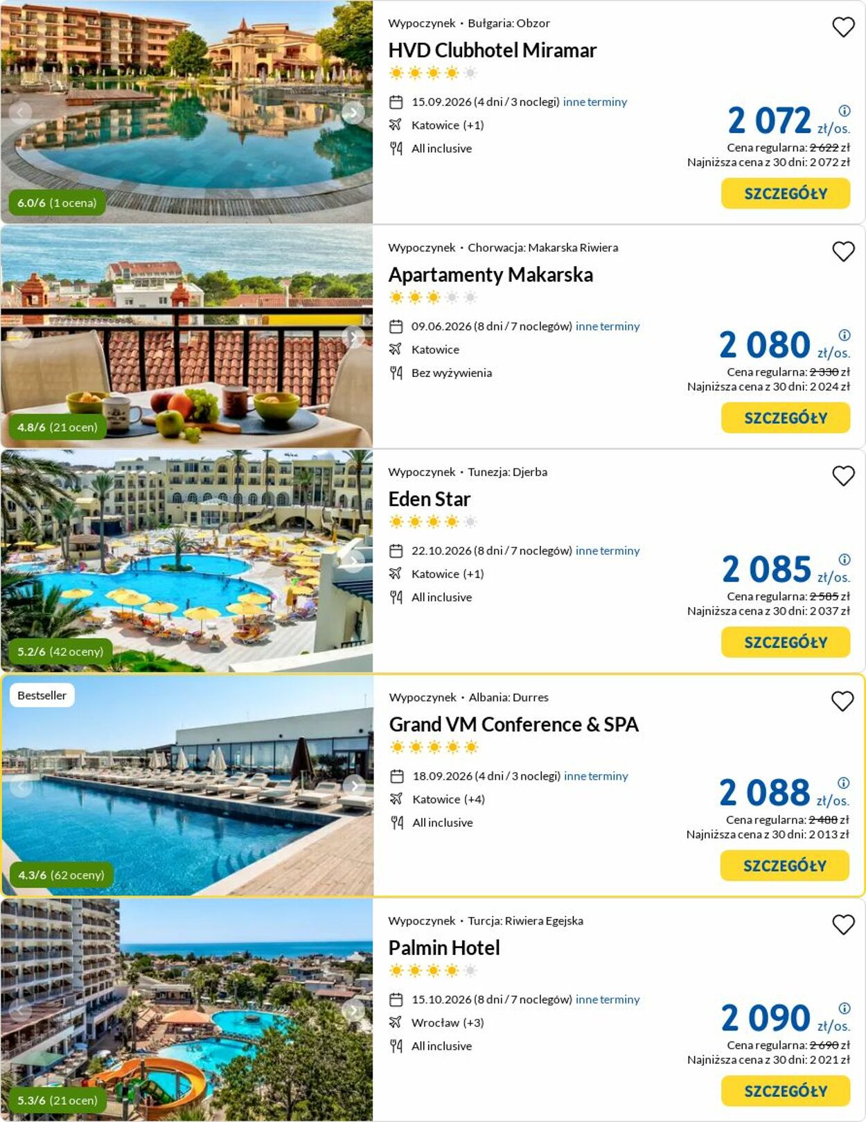 Gazetka Rainbow Tours 03.11.2025 - 12.11.2025