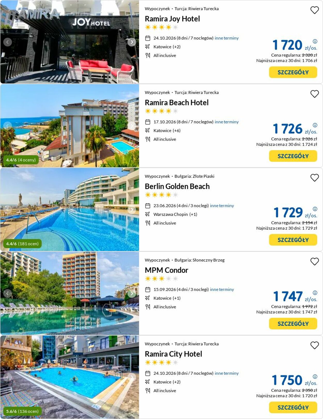 Gazetka Rainbow Tours 06.10.2025 - 15.10.2025