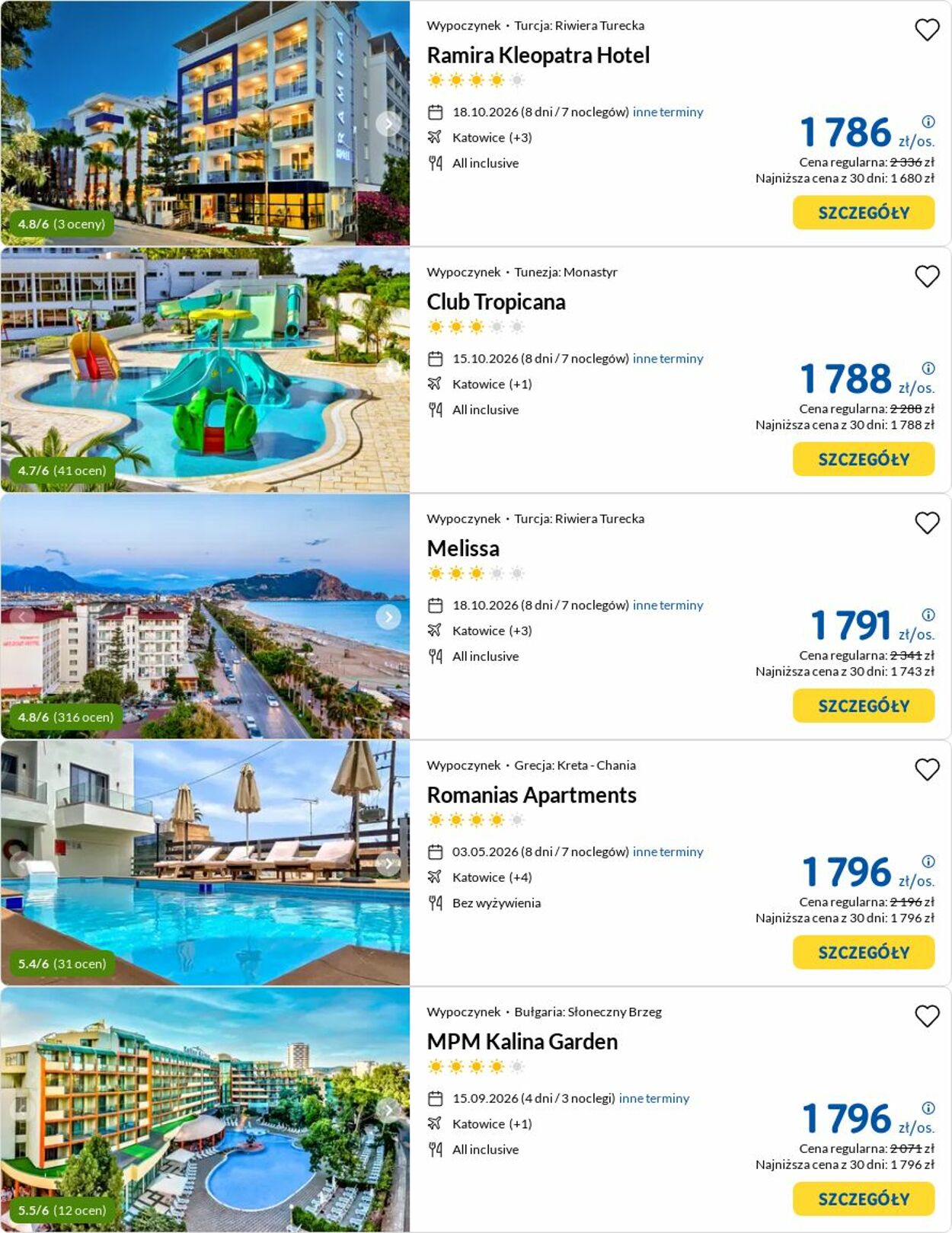 Gazetka Rainbow Tours 06.10.2025 - 15.10.2025