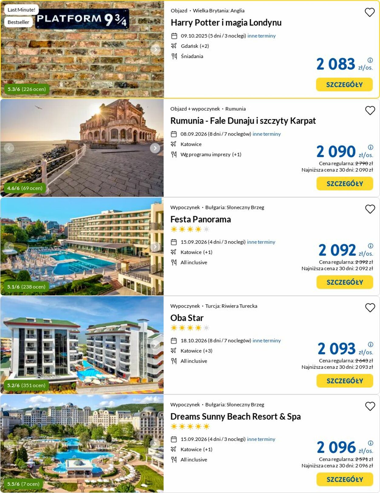 Gazetka Rainbow Tours 06.10.2025 - 15.10.2025