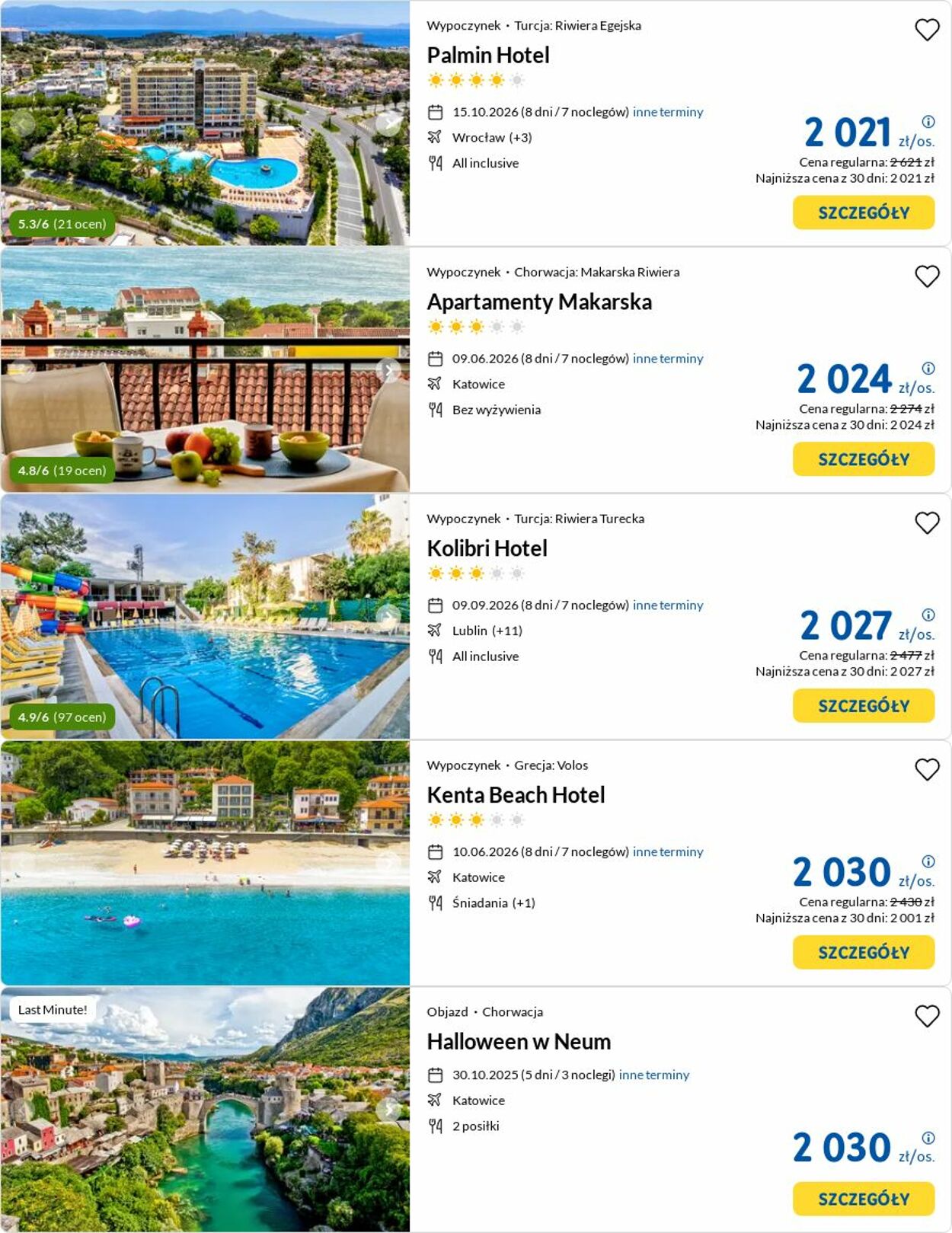 Gazetka Rainbow Tours 06.10.2025 - 15.10.2025