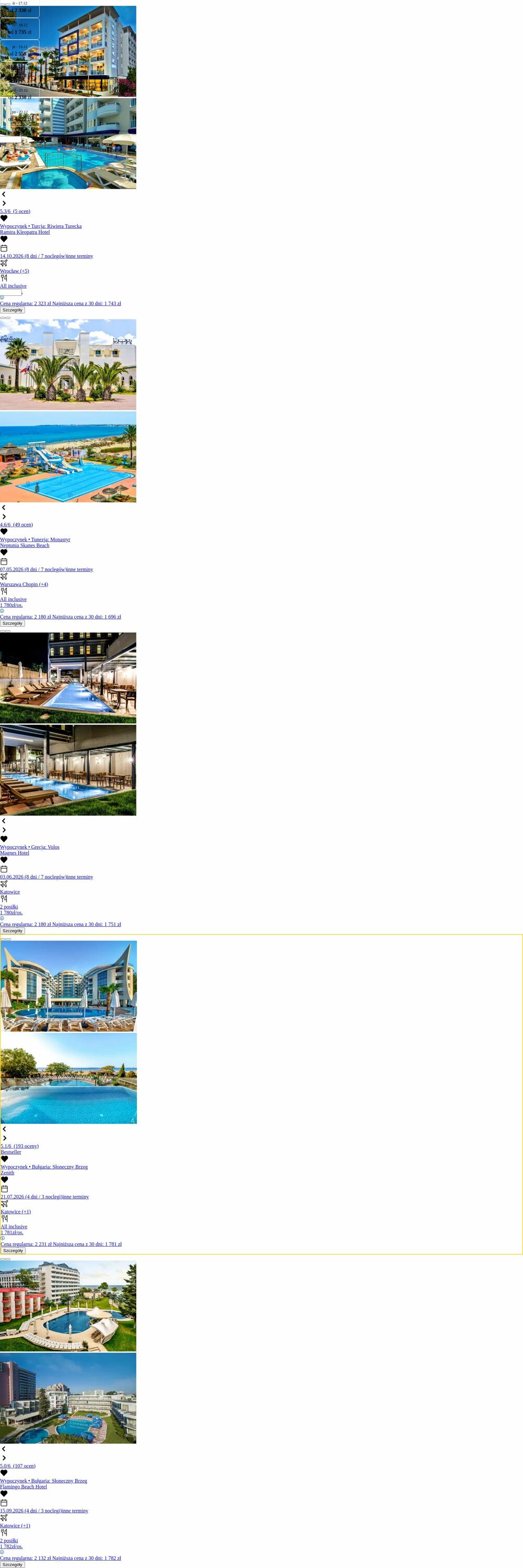 Gazetka Rainbow Tours 15.12.2025 - 24.12.2025