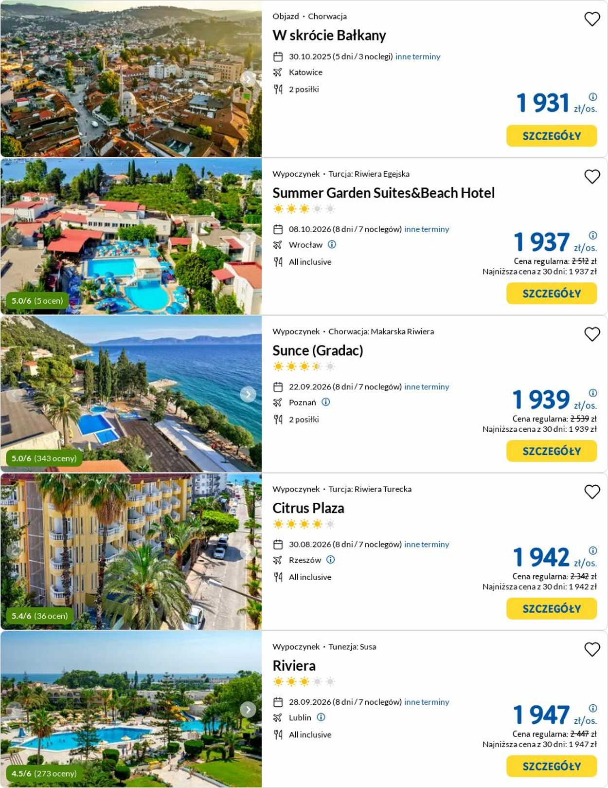 Gazetka Rainbow Tours 04.08.2025 - 13.08.2025