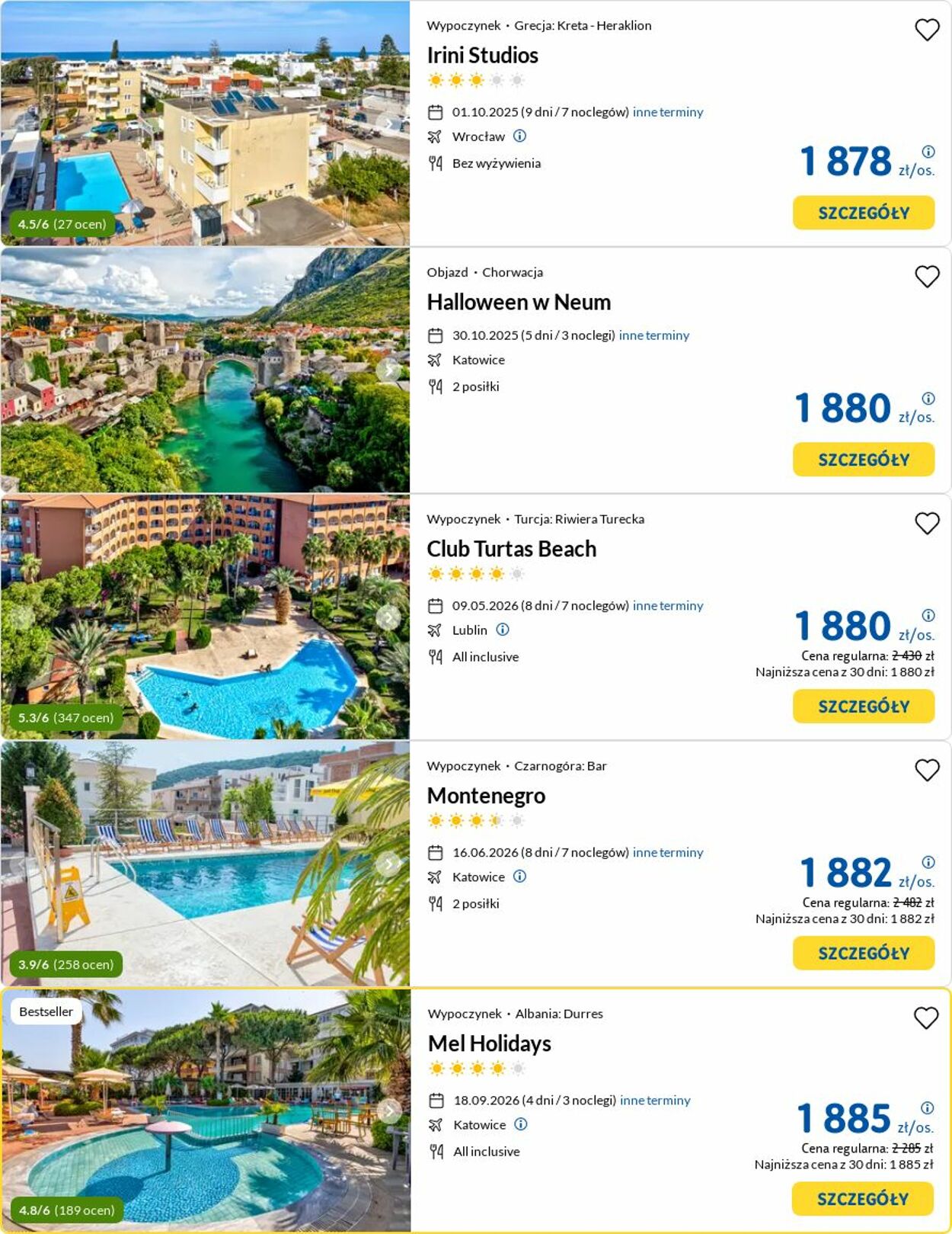 Gazetka Rainbow Tours 04.08.2025 - 13.08.2025