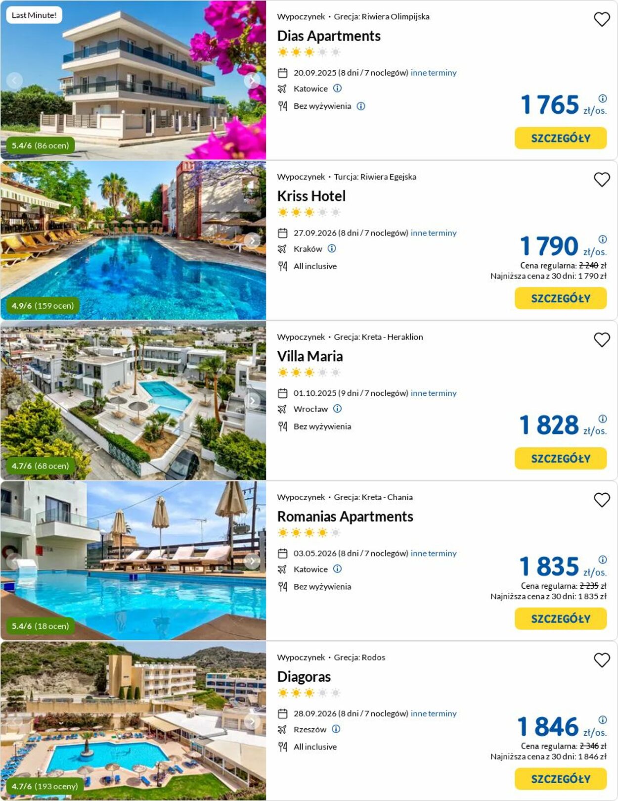Gazetka Rainbow Tours 04.08.2025 - 13.08.2025