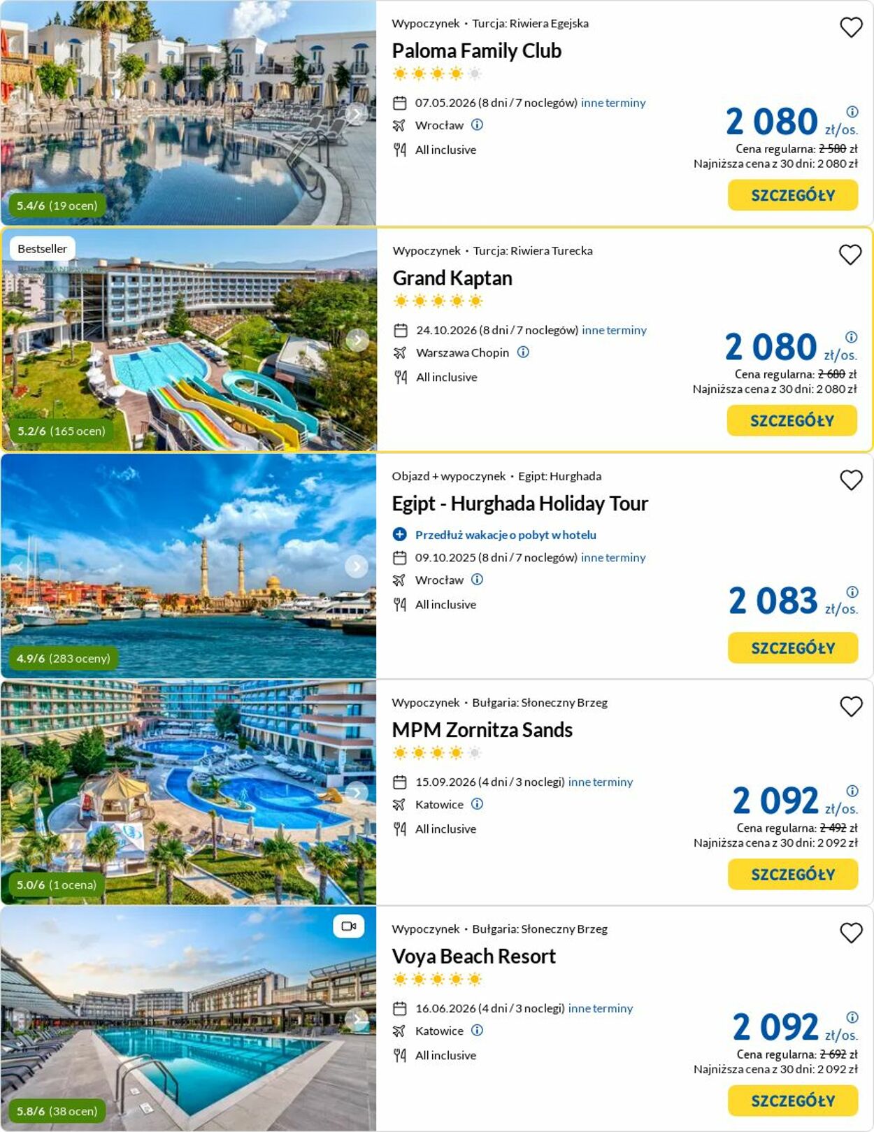 Gazetka Rainbow Tours 04.08.2025 - 13.08.2025