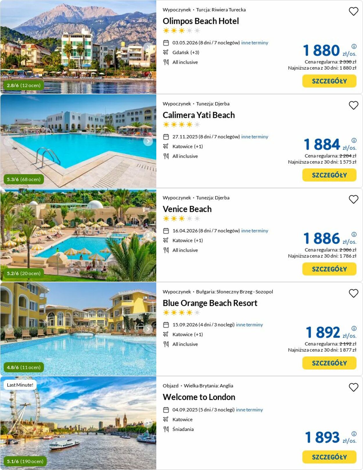 Gazetka Rainbow Tours 25.08.2025 - 03.09.2025
