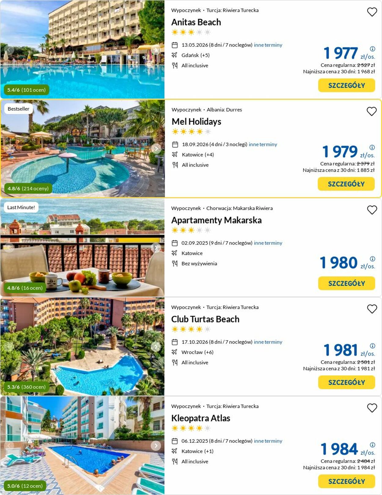 Gazetka Rainbow Tours 25.08.2025 - 03.09.2025