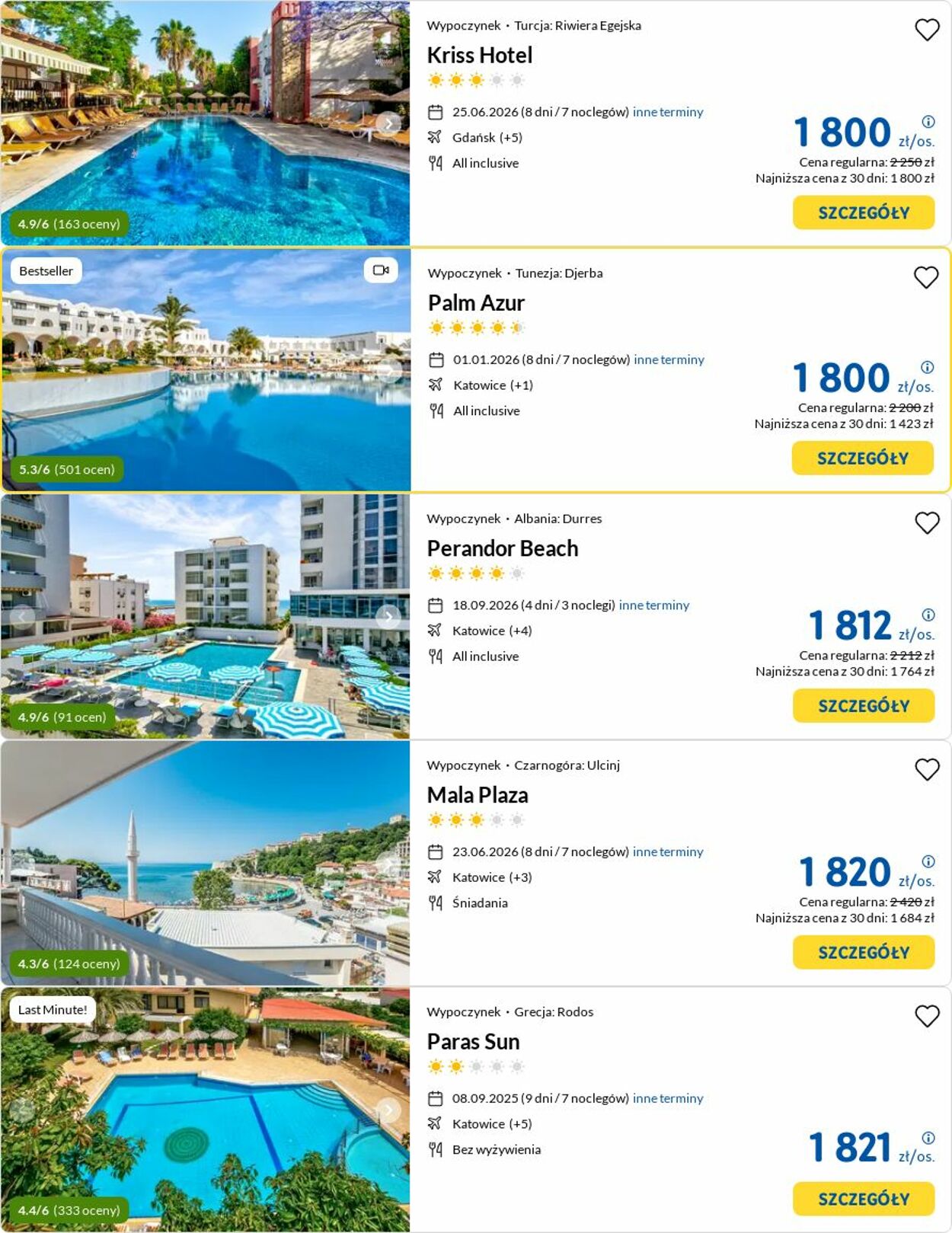 Gazetka Rainbow Tours 25.08.2025 - 03.09.2025