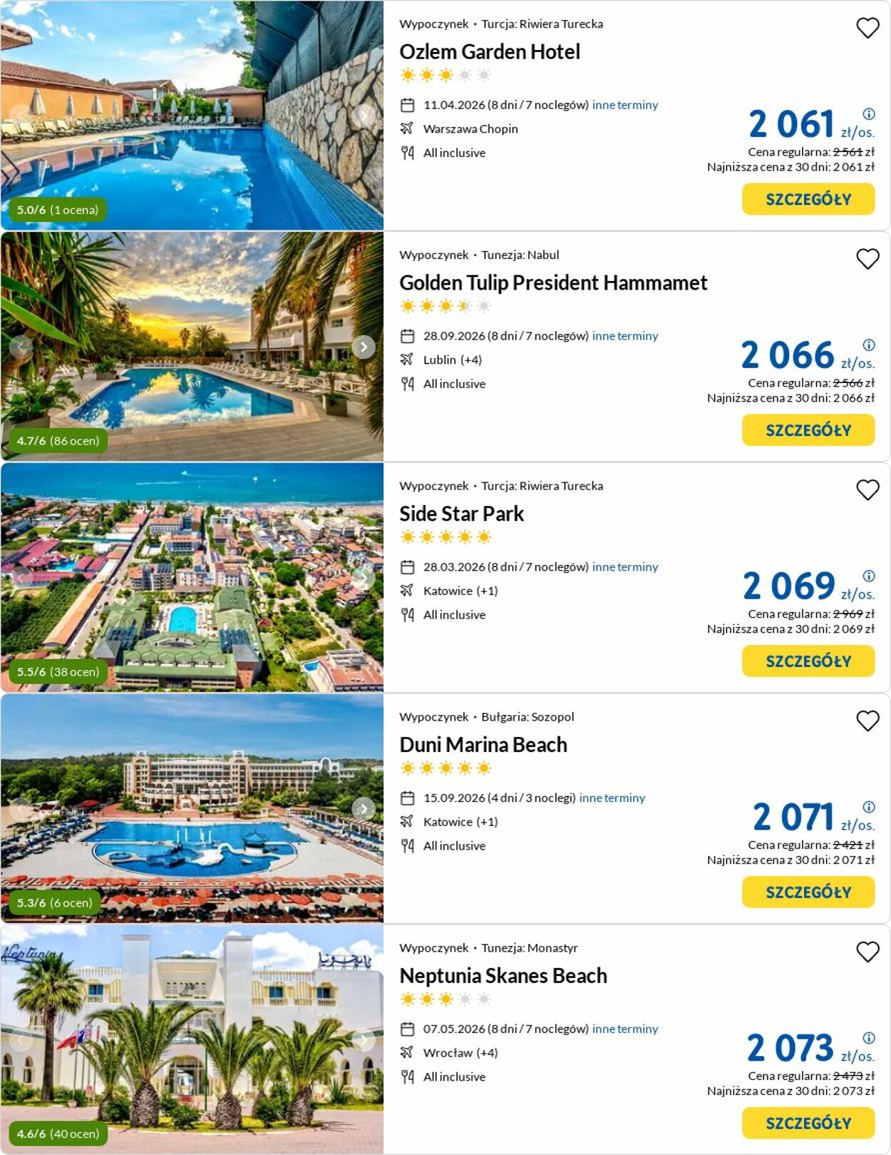 Gazetka Rainbow Tours 25.08.2025 - 03.09.2025