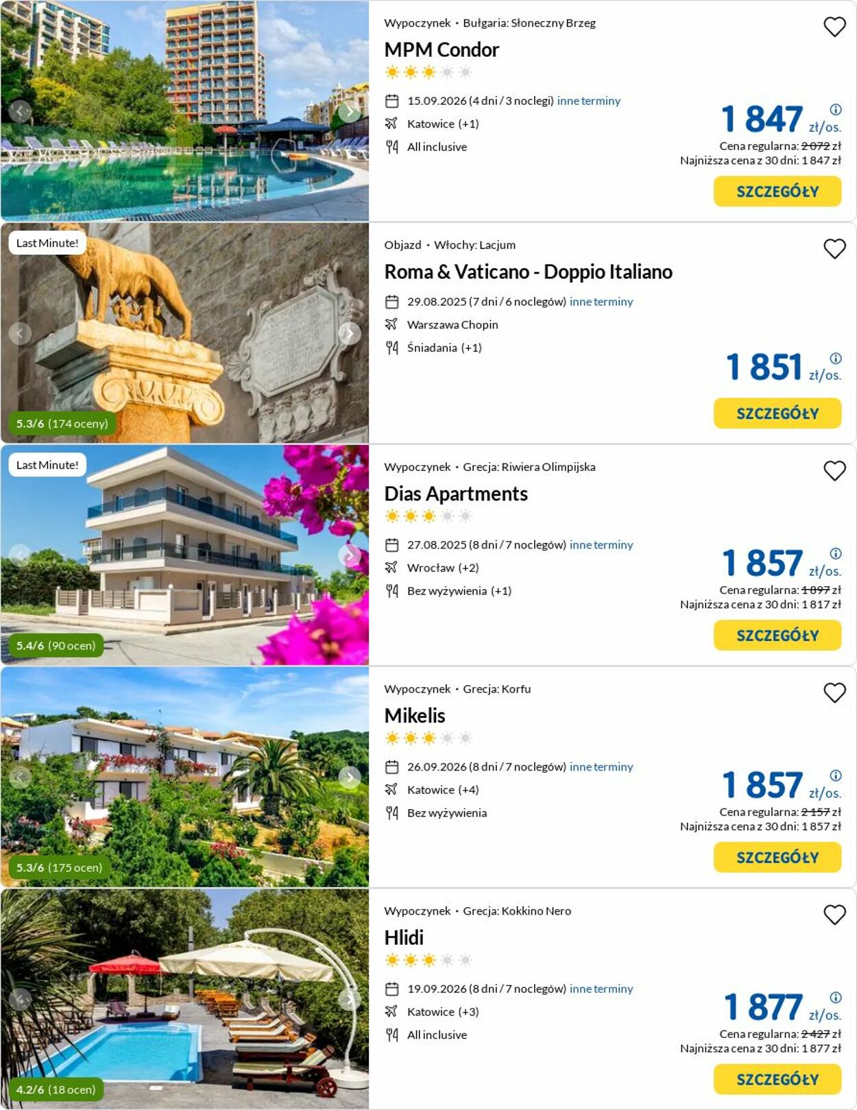 Gazetka Rainbow Tours 25.08.2025 - 03.09.2025
