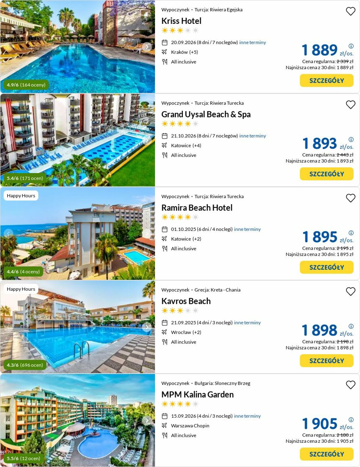 Gazetka Rainbow Tours 15.09.2025 - 24.09.2025