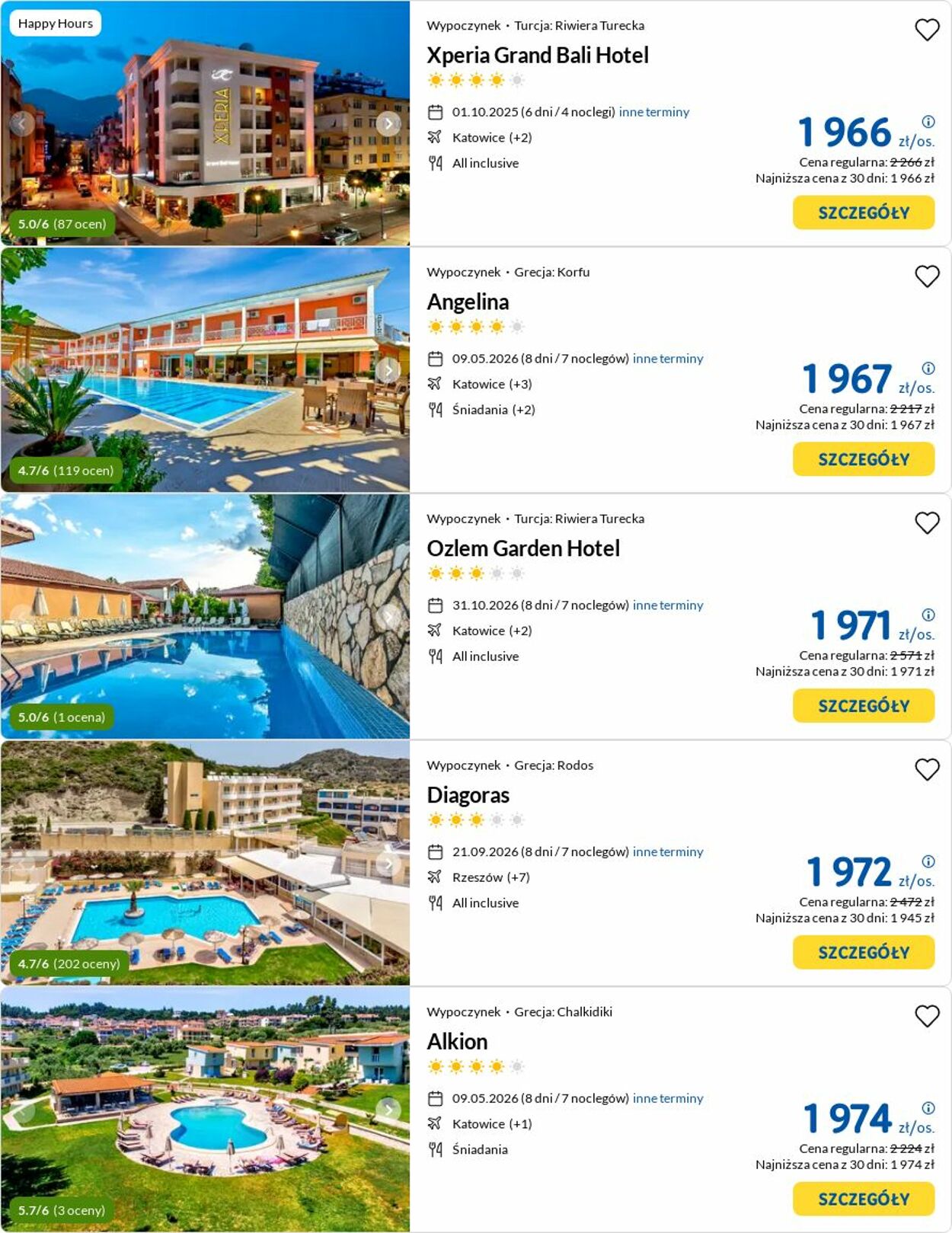 Gazetka Rainbow Tours 15.09.2025 - 24.09.2025