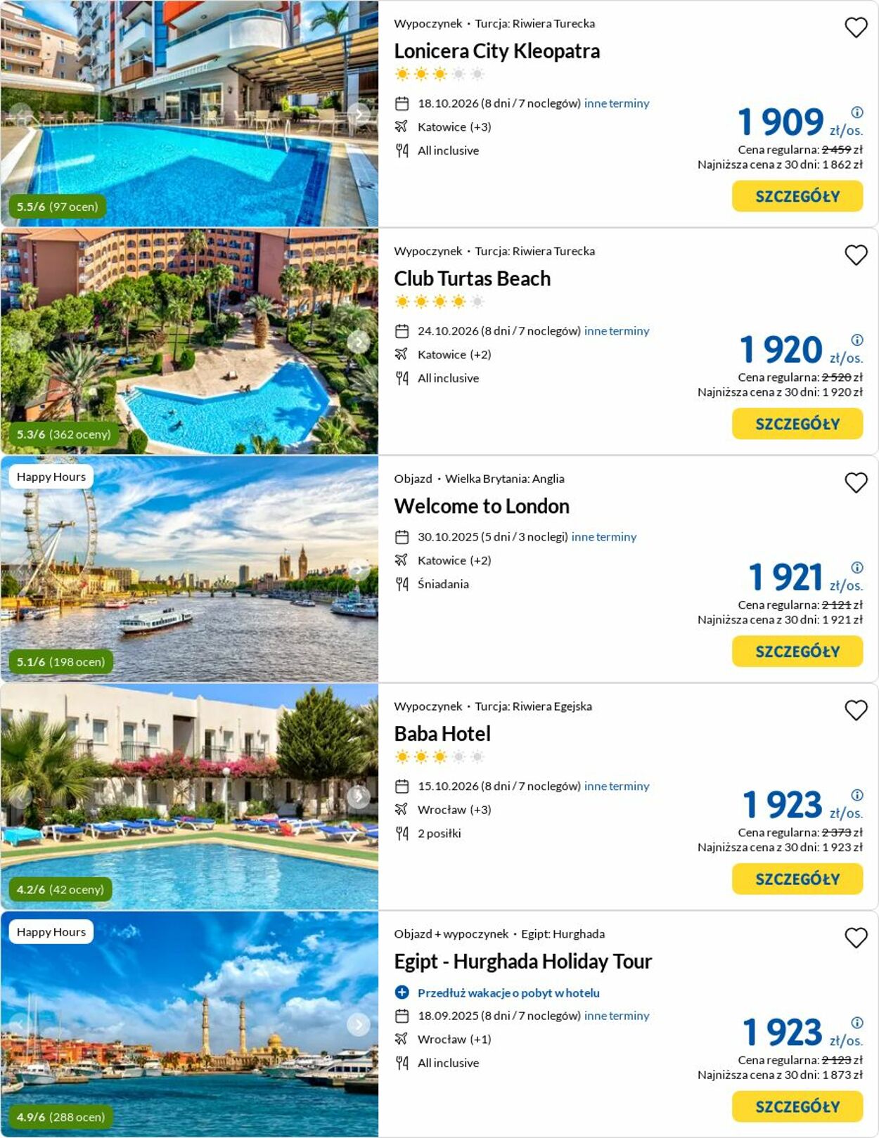 Gazetka Rainbow Tours 15.09.2025 - 24.09.2025