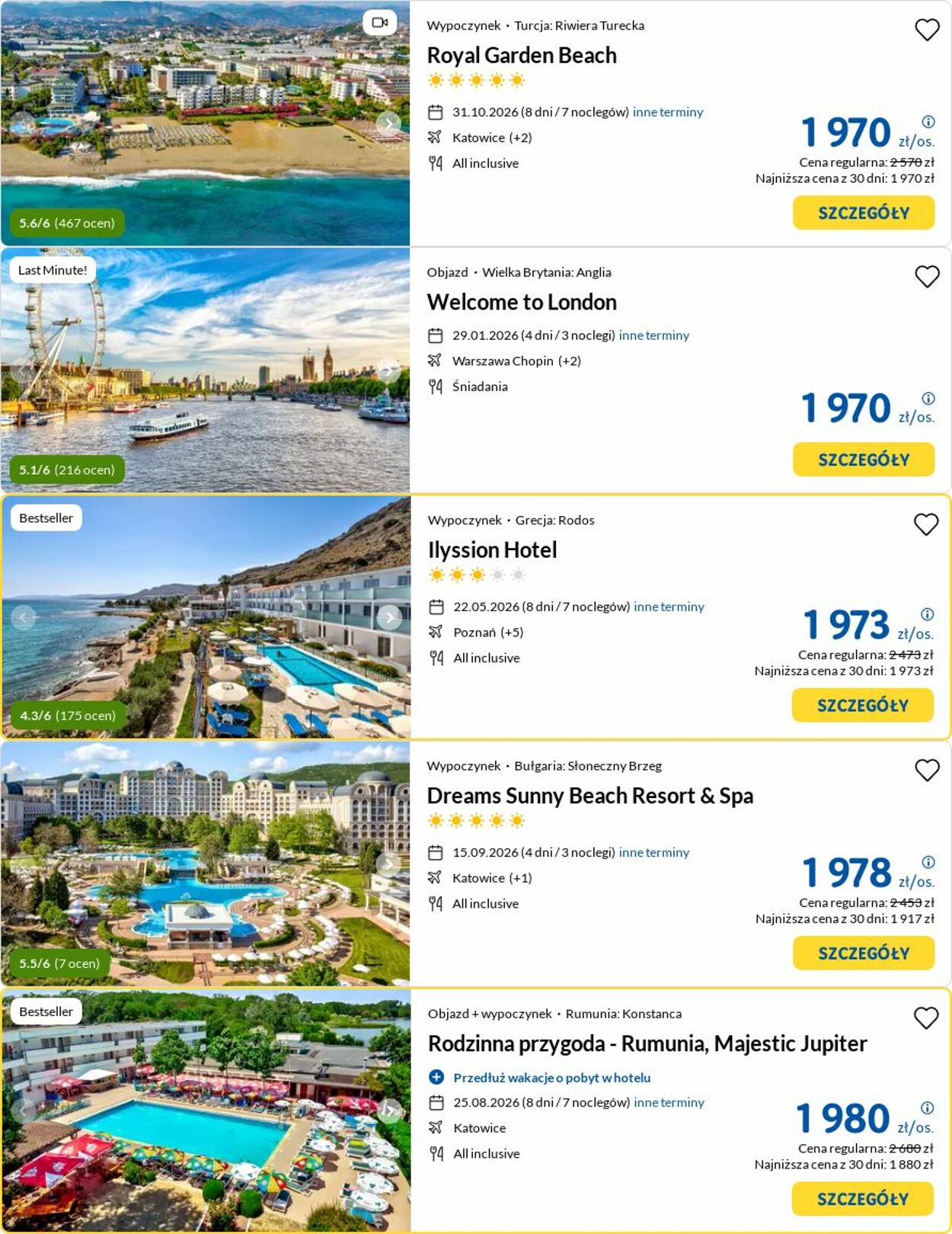 Gazetka Rainbow Tours 22.12.2025 - 31.12.2025