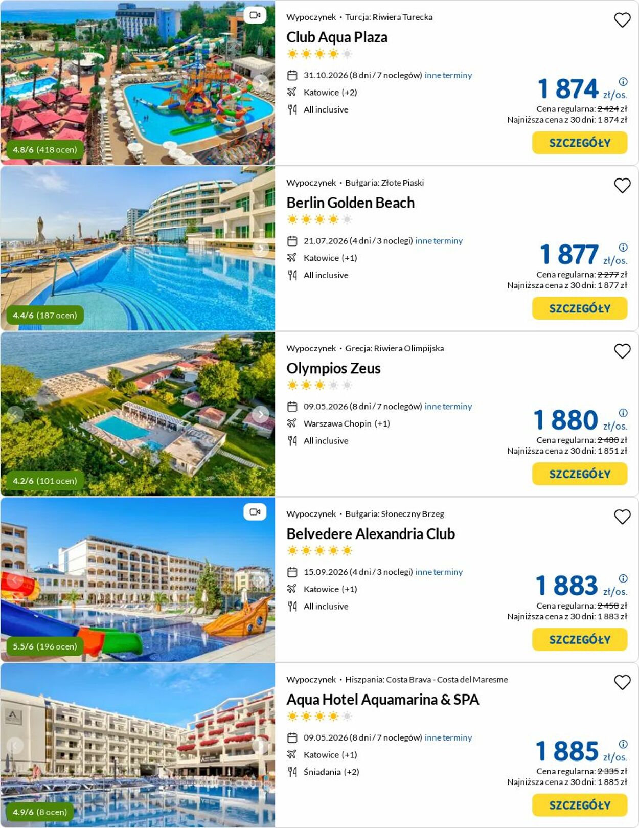Gazetka Rainbow Tours 08.12.2025 - 17.12.2025