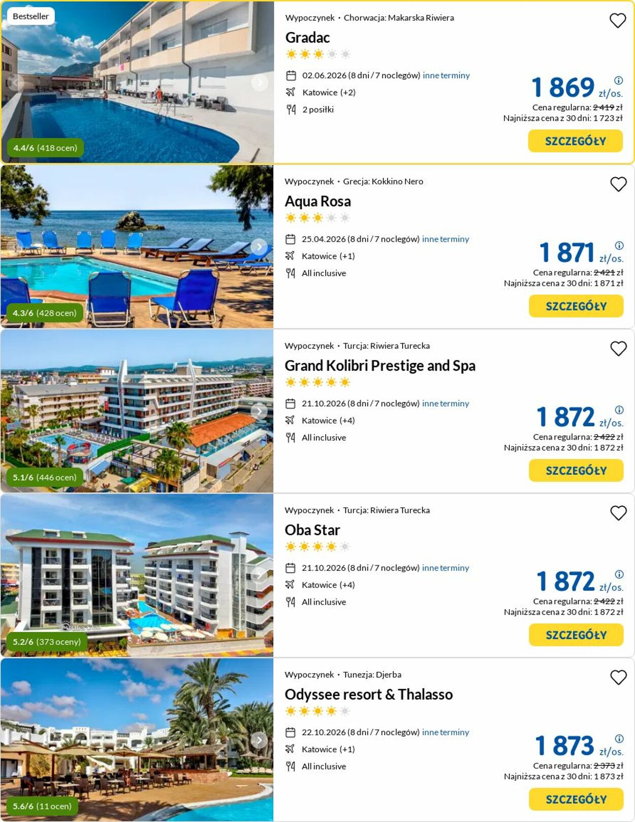 Gazetka Rainbow Tours 08.12.2025 - 17.12.2025