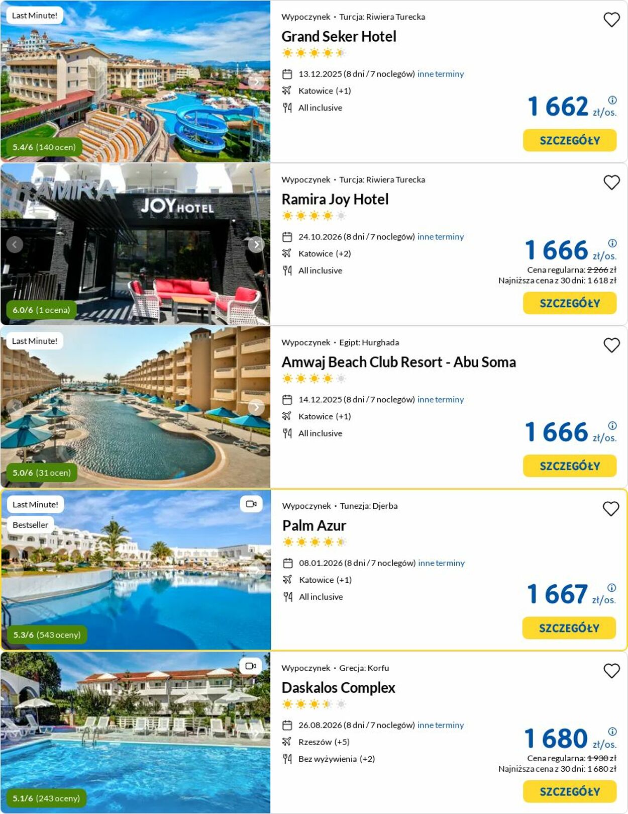 Gazetka Rainbow Tours 08.12.2025 - 17.12.2025