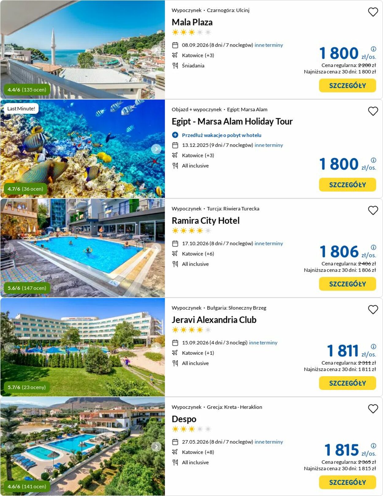 Gazetka Rainbow Tours 08.12.2025 - 17.12.2025