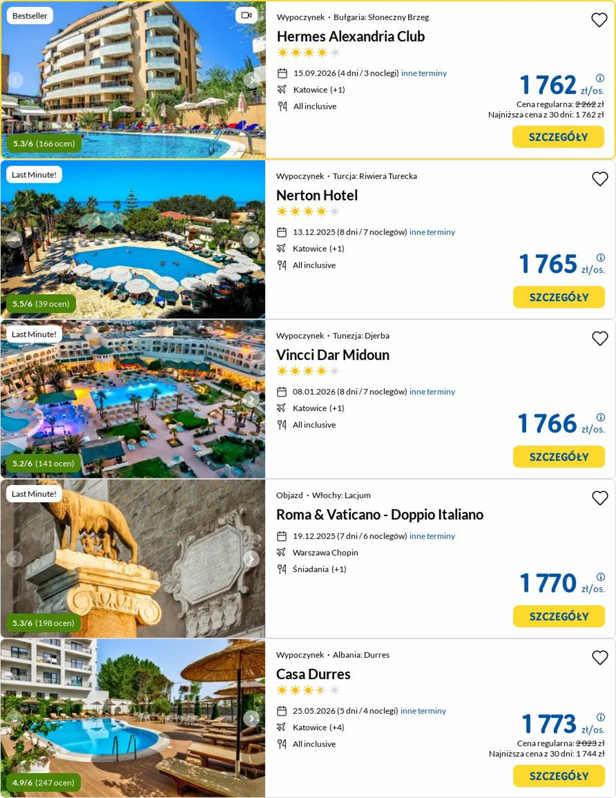 Gazetka Rainbow Tours 08.12.2025 - 17.12.2025