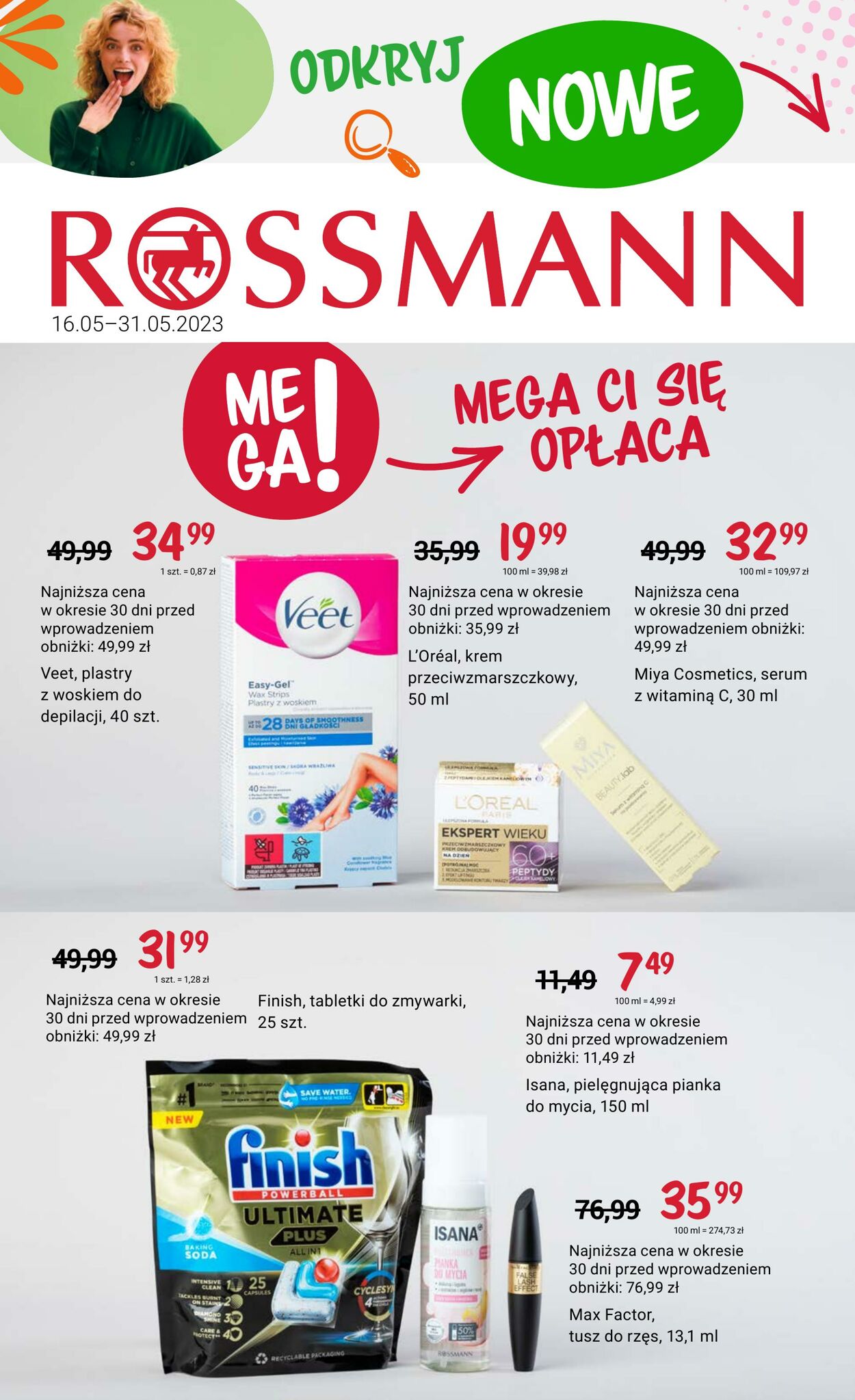 Gazetka Rossmann 16.05.2023 - 31.05.2023
