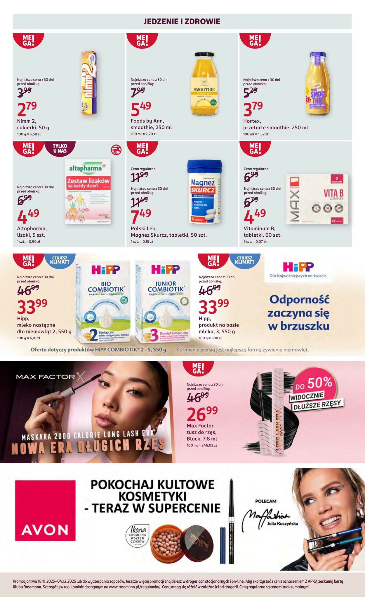 Gazetka Rossmann 18.11.2025 - 04.12.2025